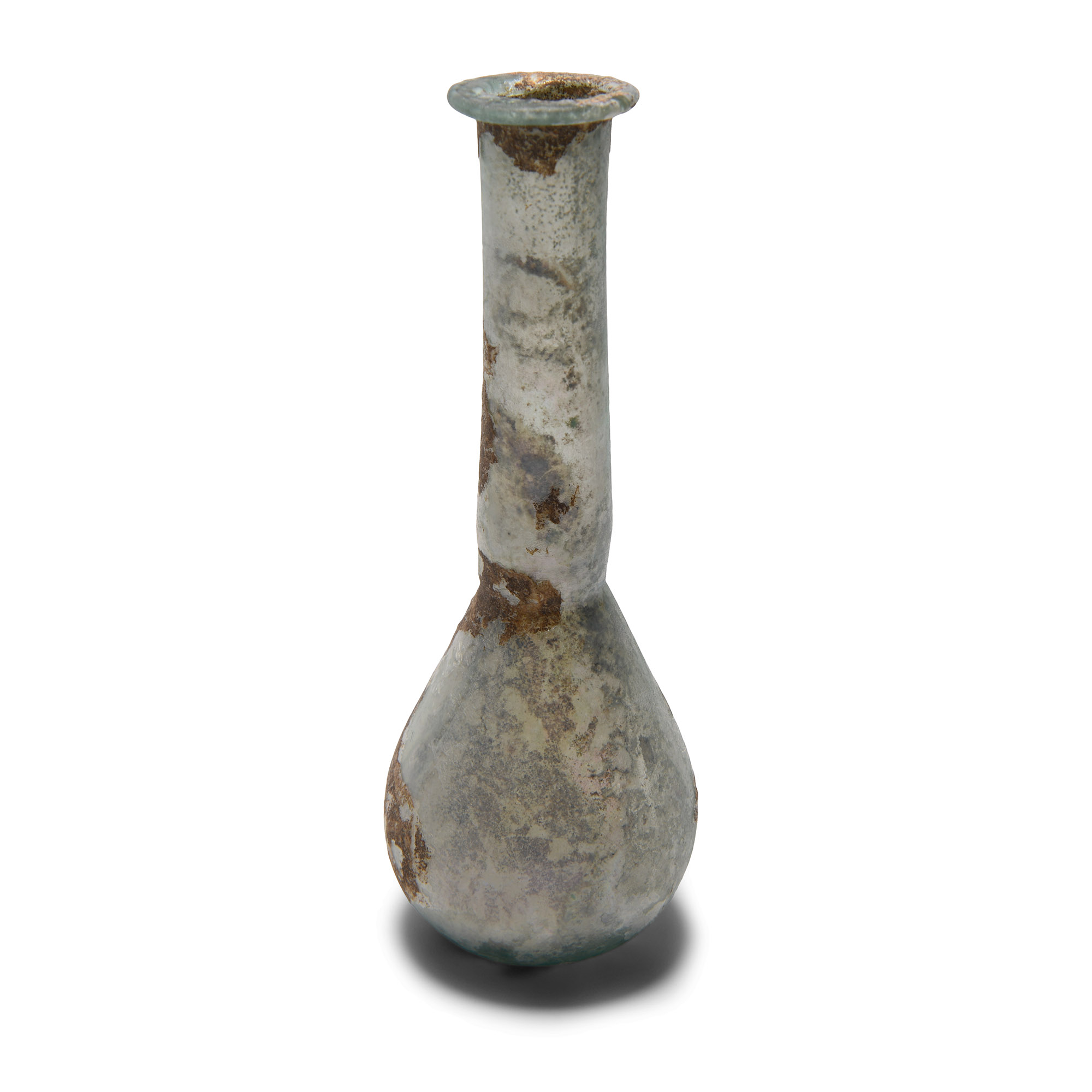 Roman Pale Blue Glass Unguentarium