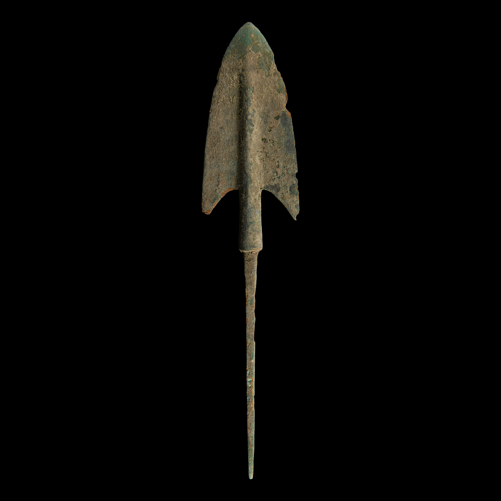 Luristan Bronze Barbed Arrowhead
