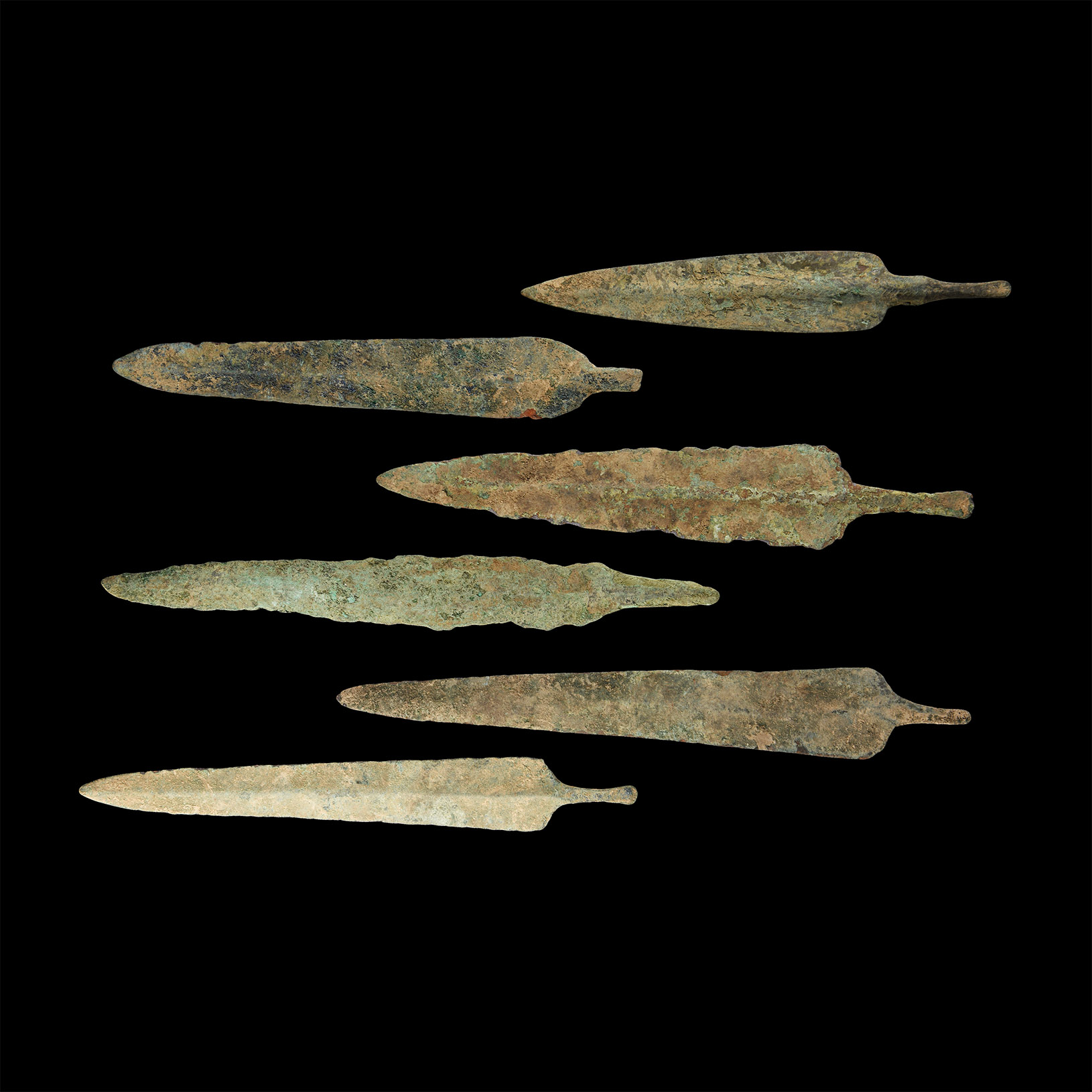 Luristan Bronze Arrowhead Group