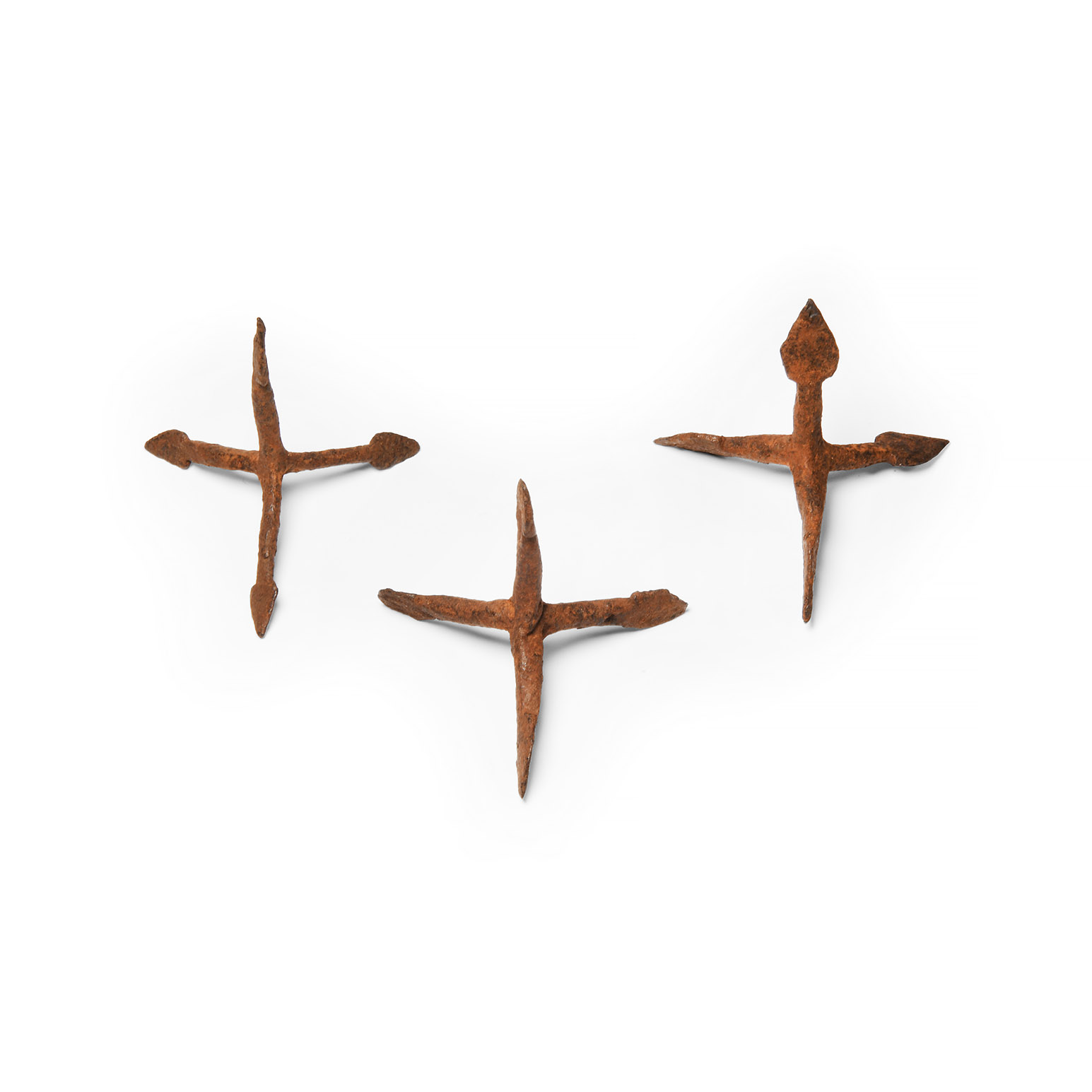 Byzantine Iron Anti-Cavalry Caltrop Trivoloi Group