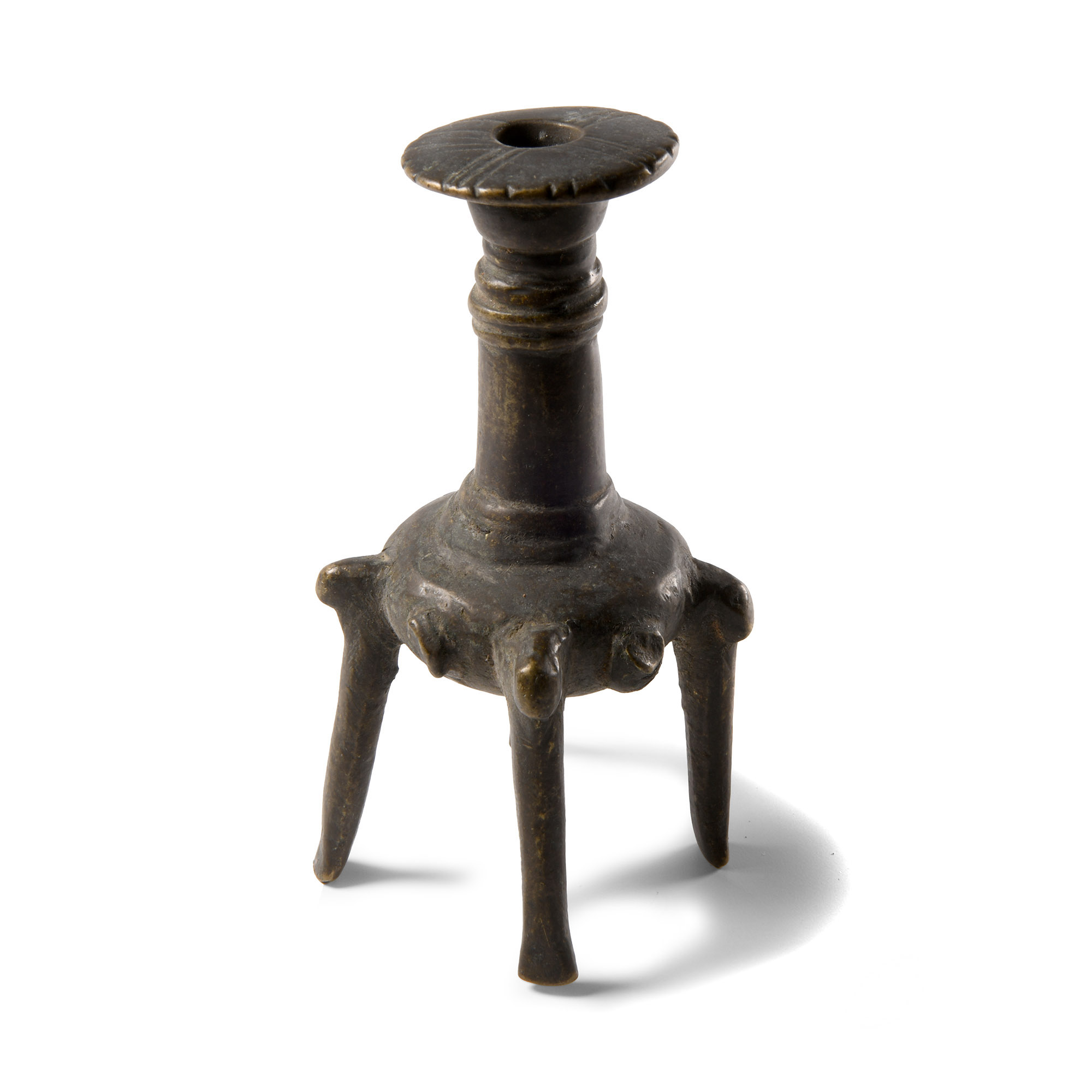 South East Asian Bronze Kohl Pot