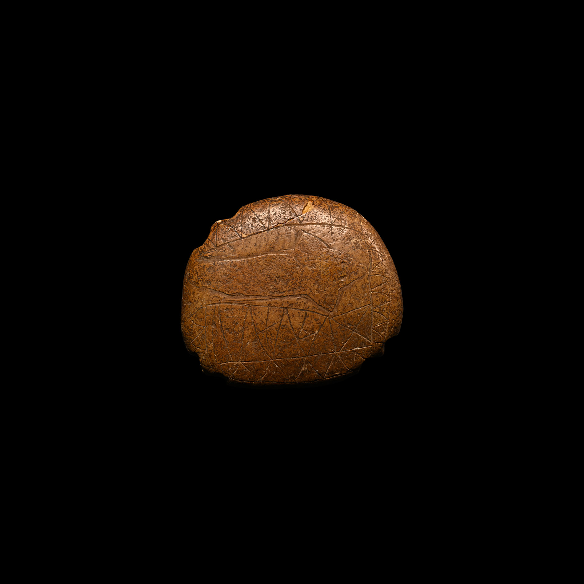 Western Asiatic Stone Weight with Dog
