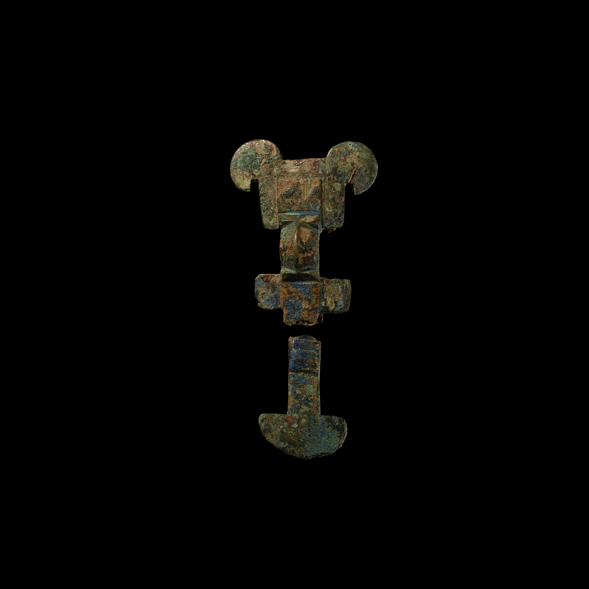 Anglo-Saxon Bronze Small-Long Brooch