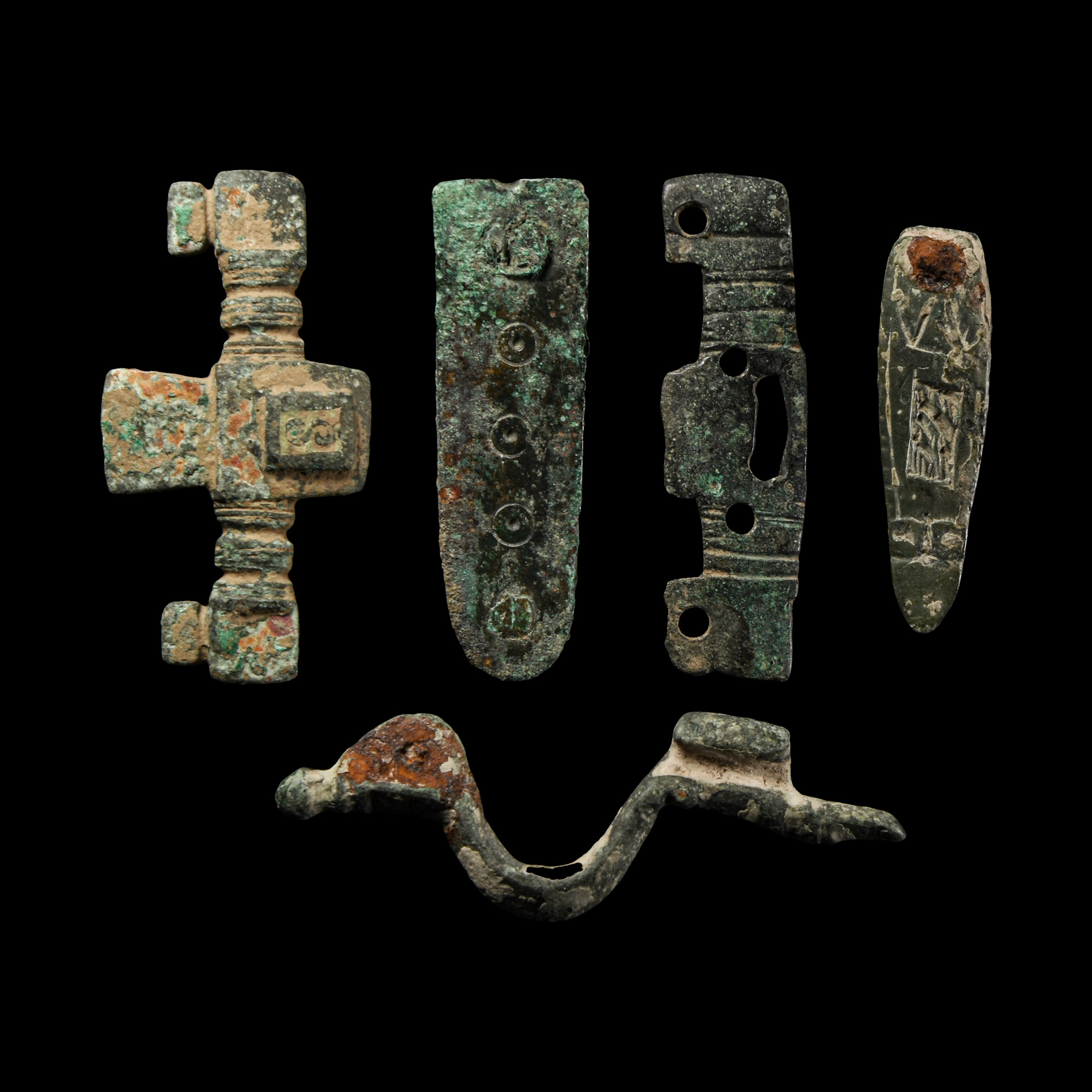 Anglo-Saxon Bronze Artefact Group
