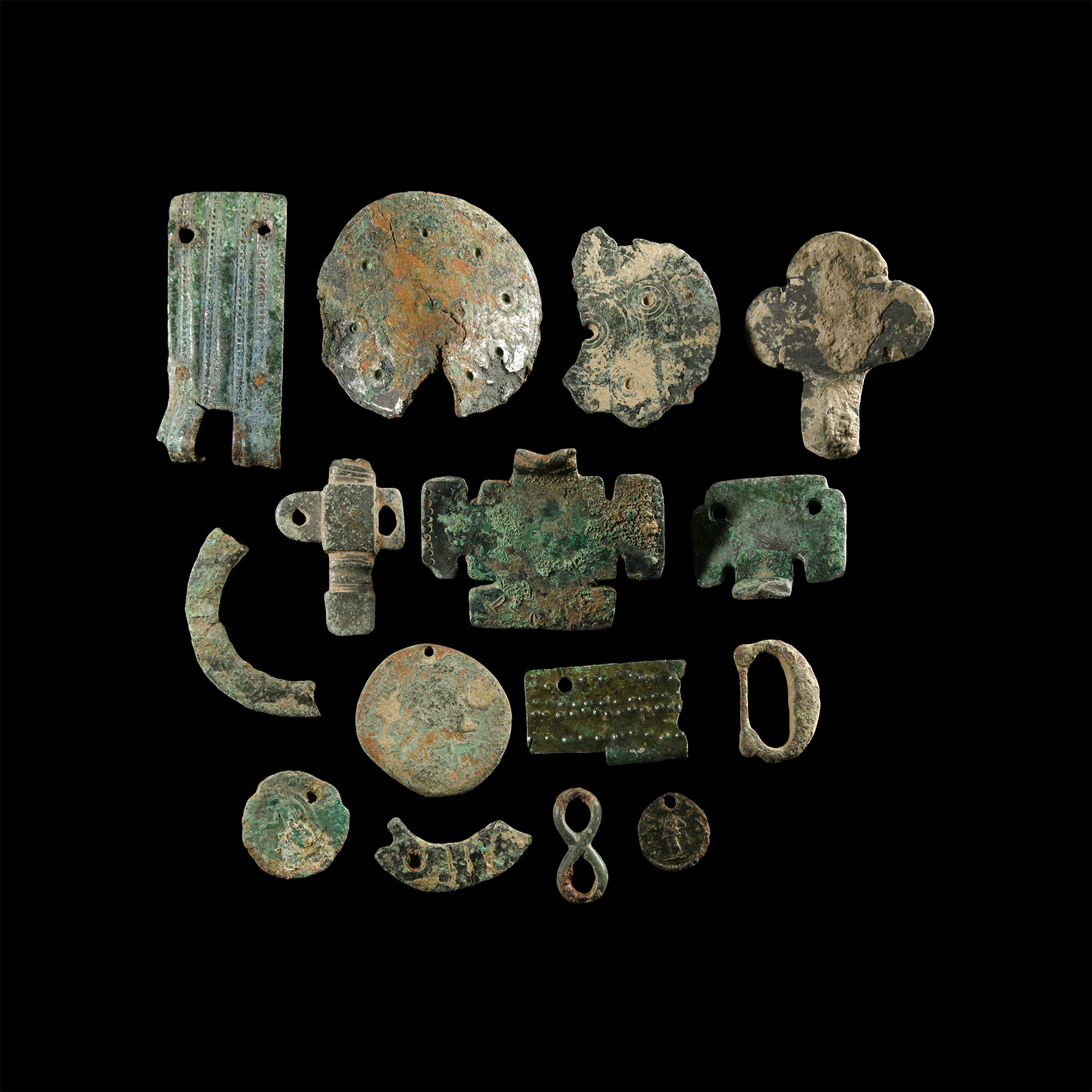 Anglo-Saxon Bronze Artefact Group