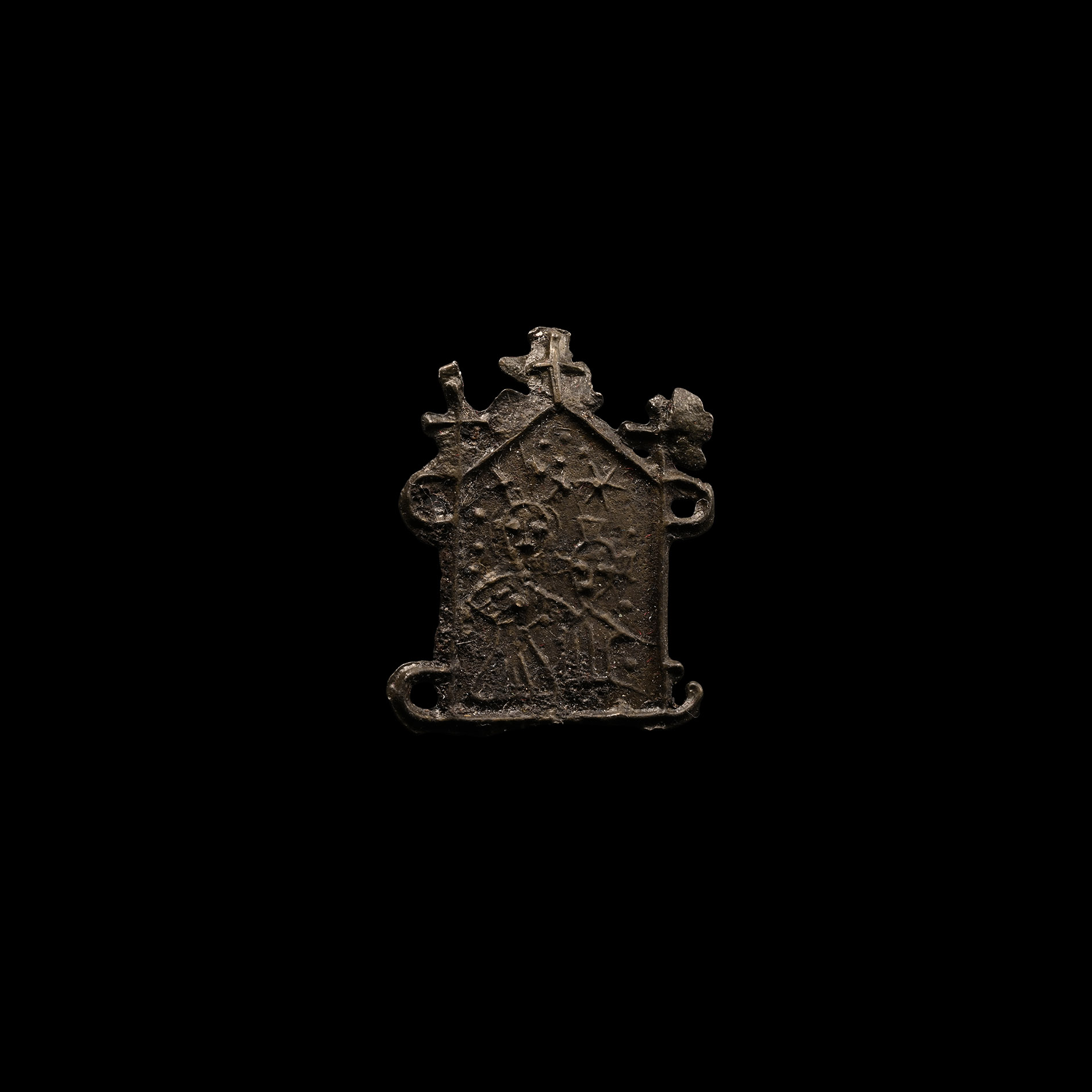Medieval Pewter Pilgrim's Badge