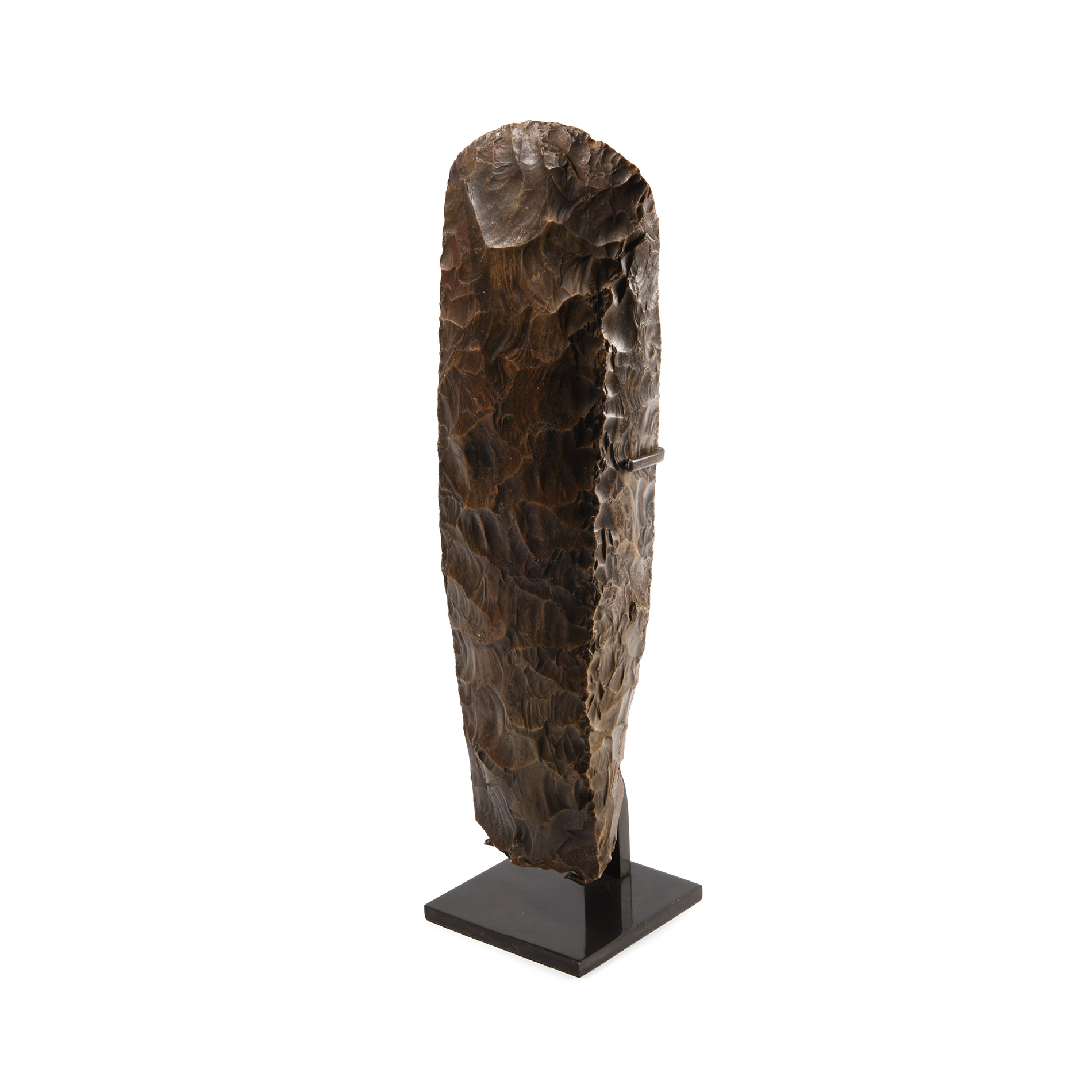 Large Danish Neolithic Knapped Flint Axe