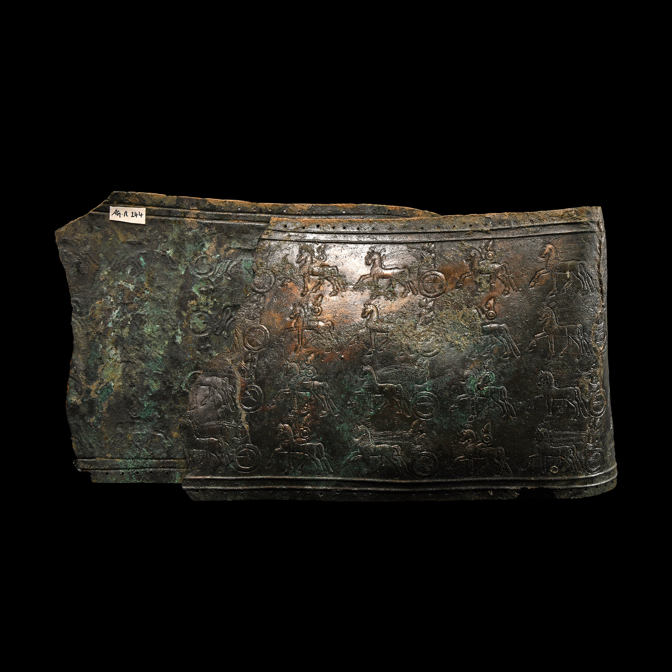 Neo-Assyrian 'Axel Guttmann' Bronze Belt Section Group