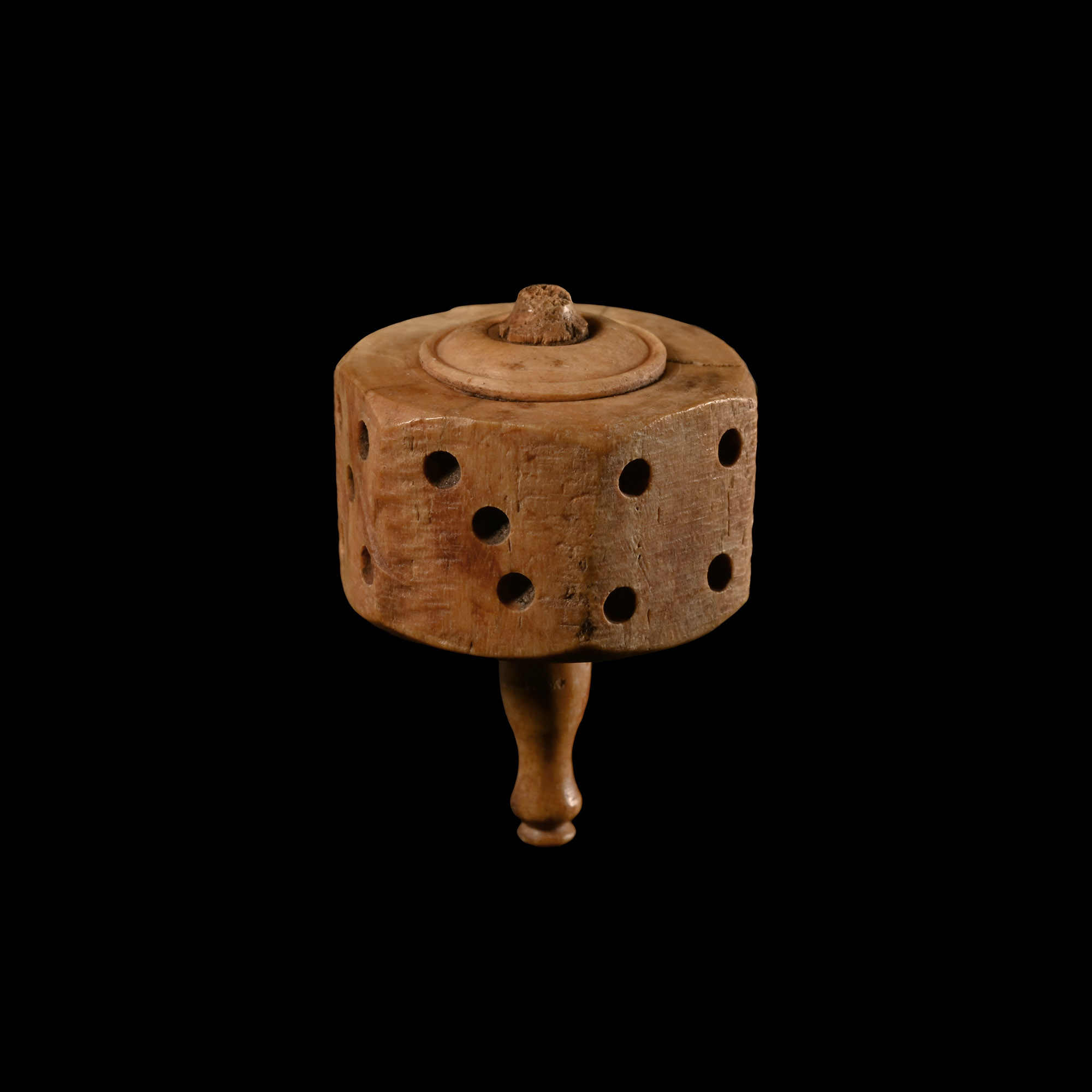 Roman Bone Teetotum