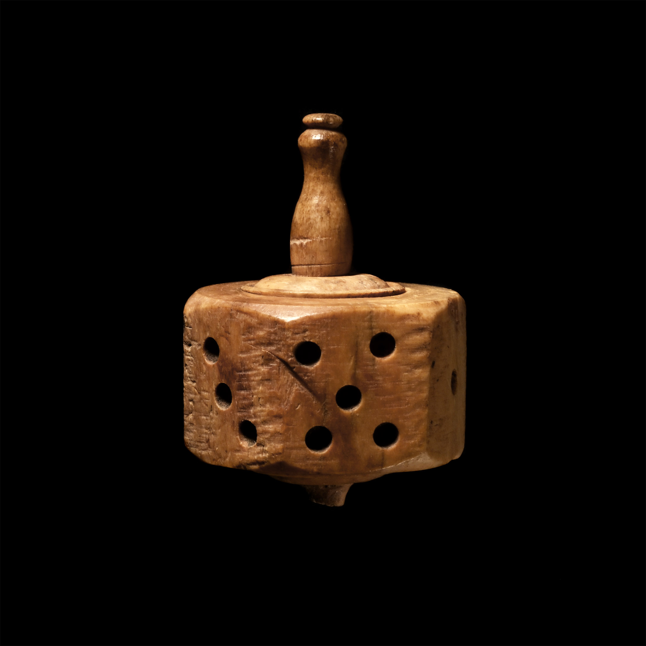 Roman Bone Teetotum