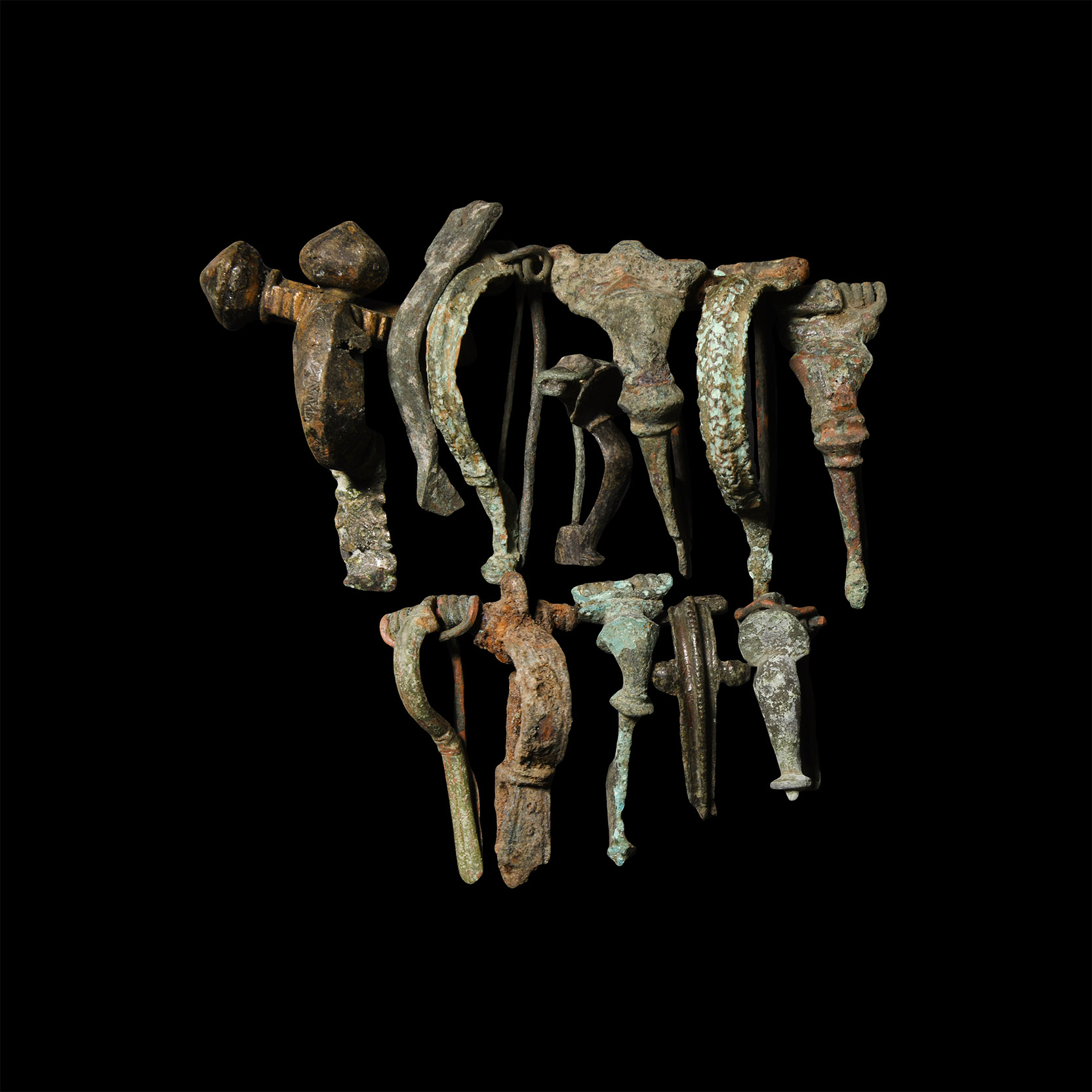 Roman Bronze Brooch Collection