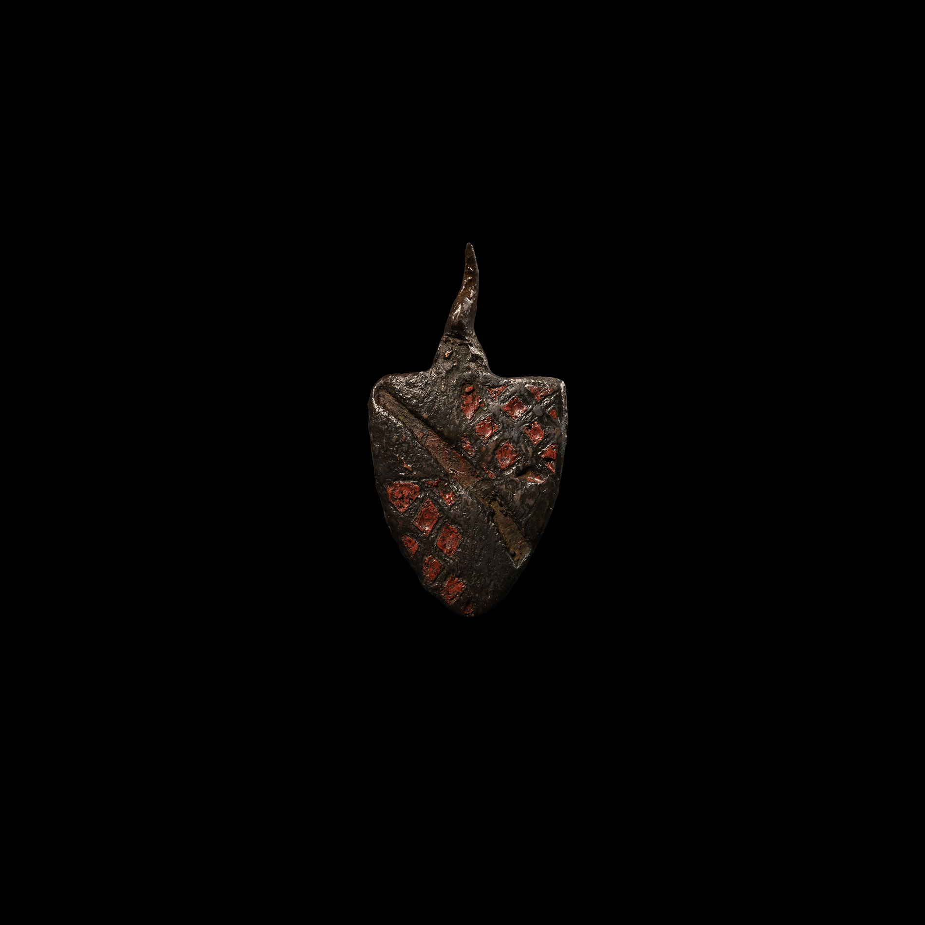 Medieval Knight's Heraldic 'de Clifford Family' Horse Harness Pendant