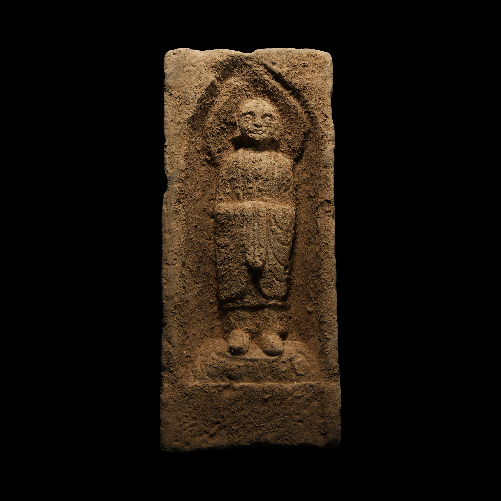 Chinese Wei Ceramic Buddha Brick