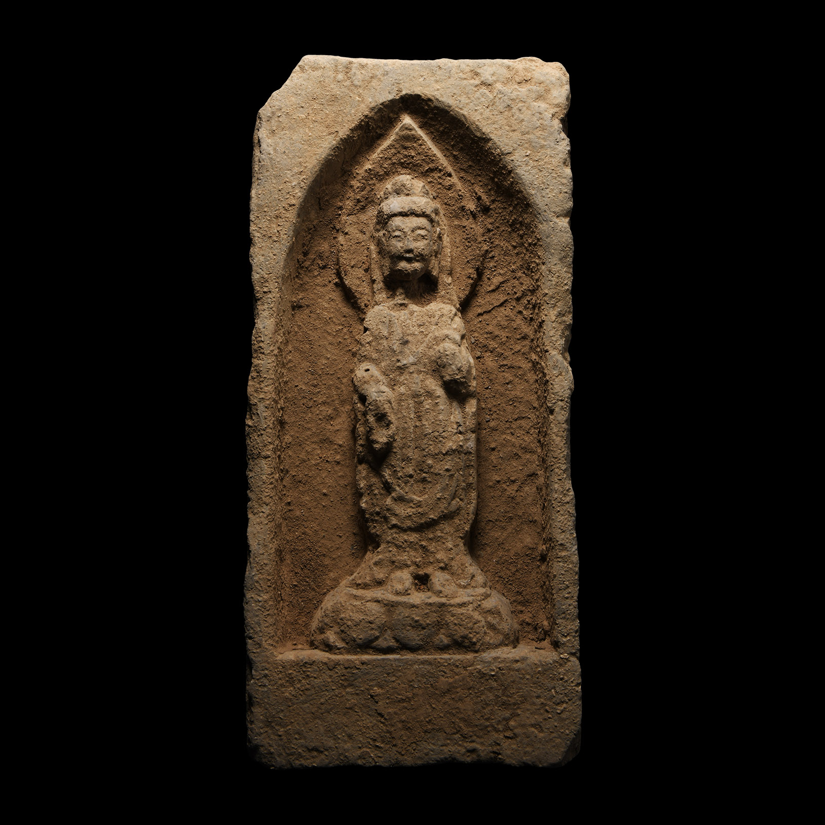 Chinese Wei Ceramic Buddha Brick