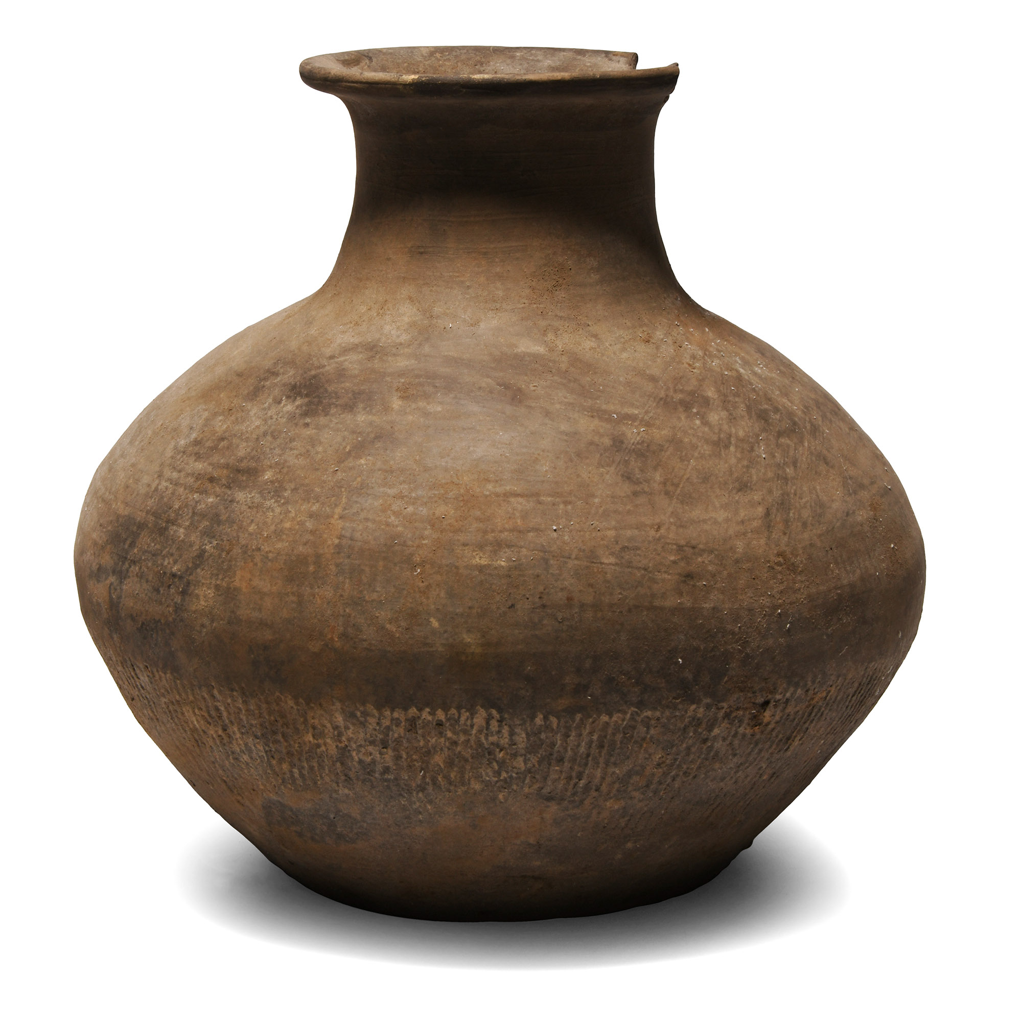 Chinese Warring States Blackware Jar