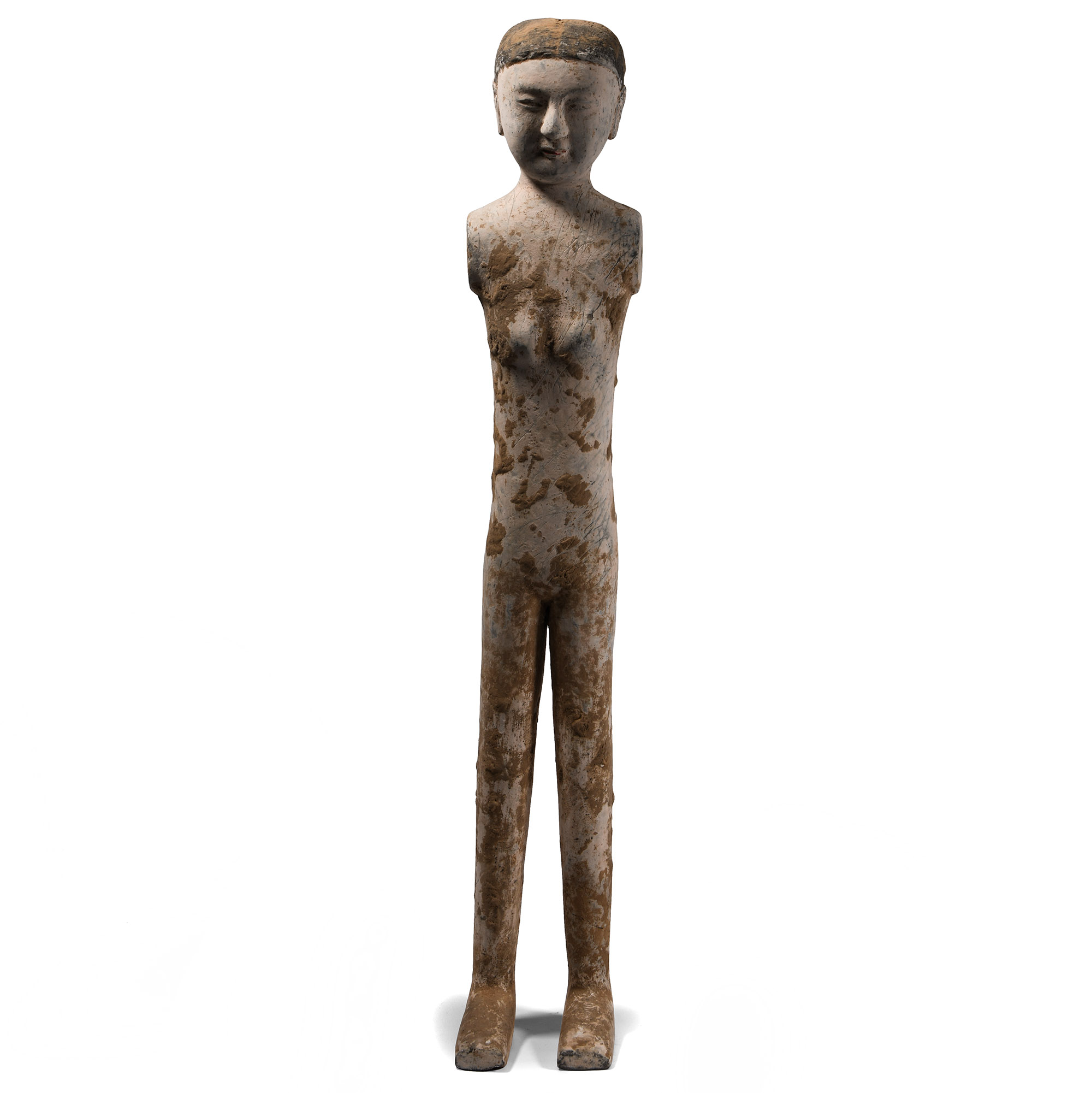 Chinese Han Terracotta Stick Man