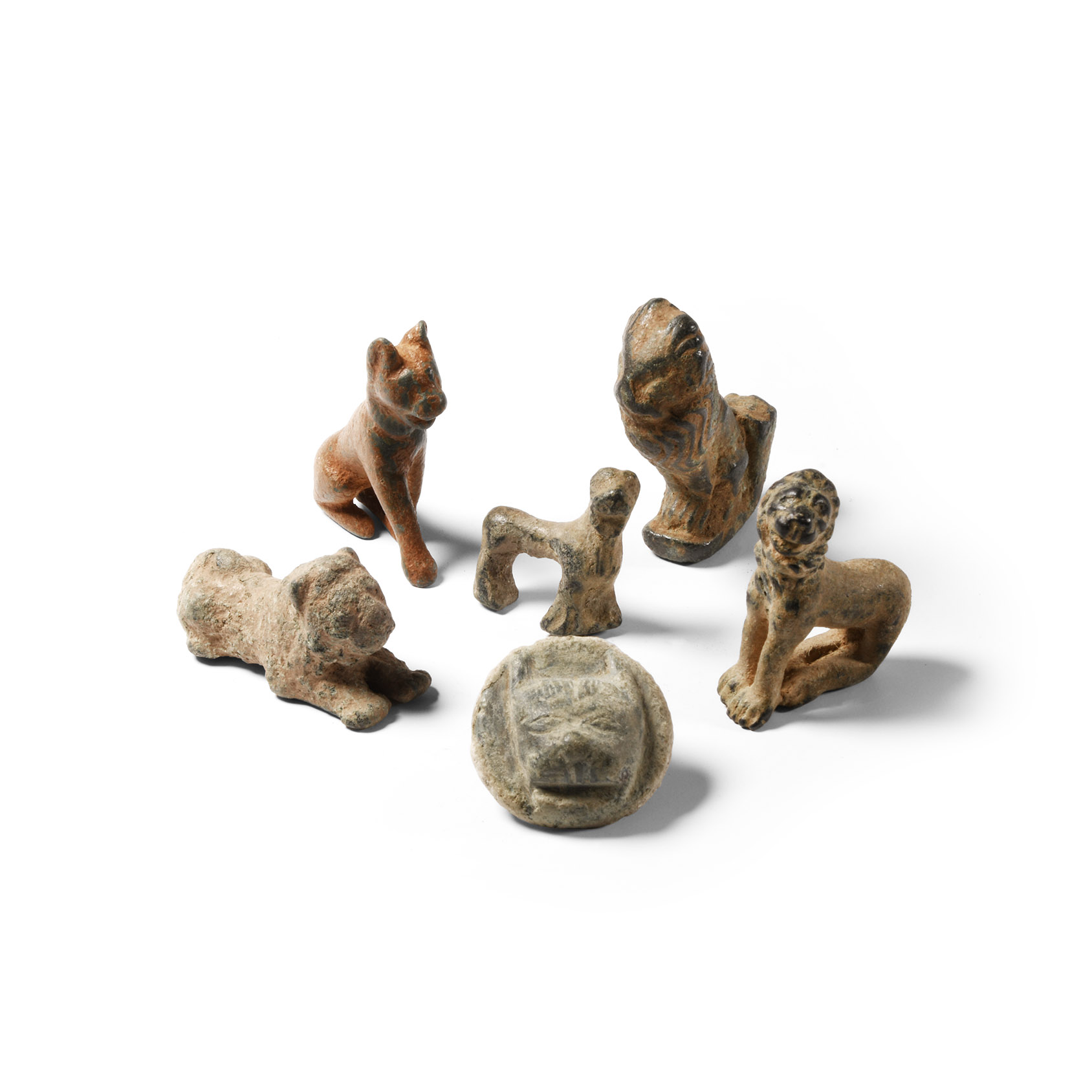 Roman Bronze Lion Collection