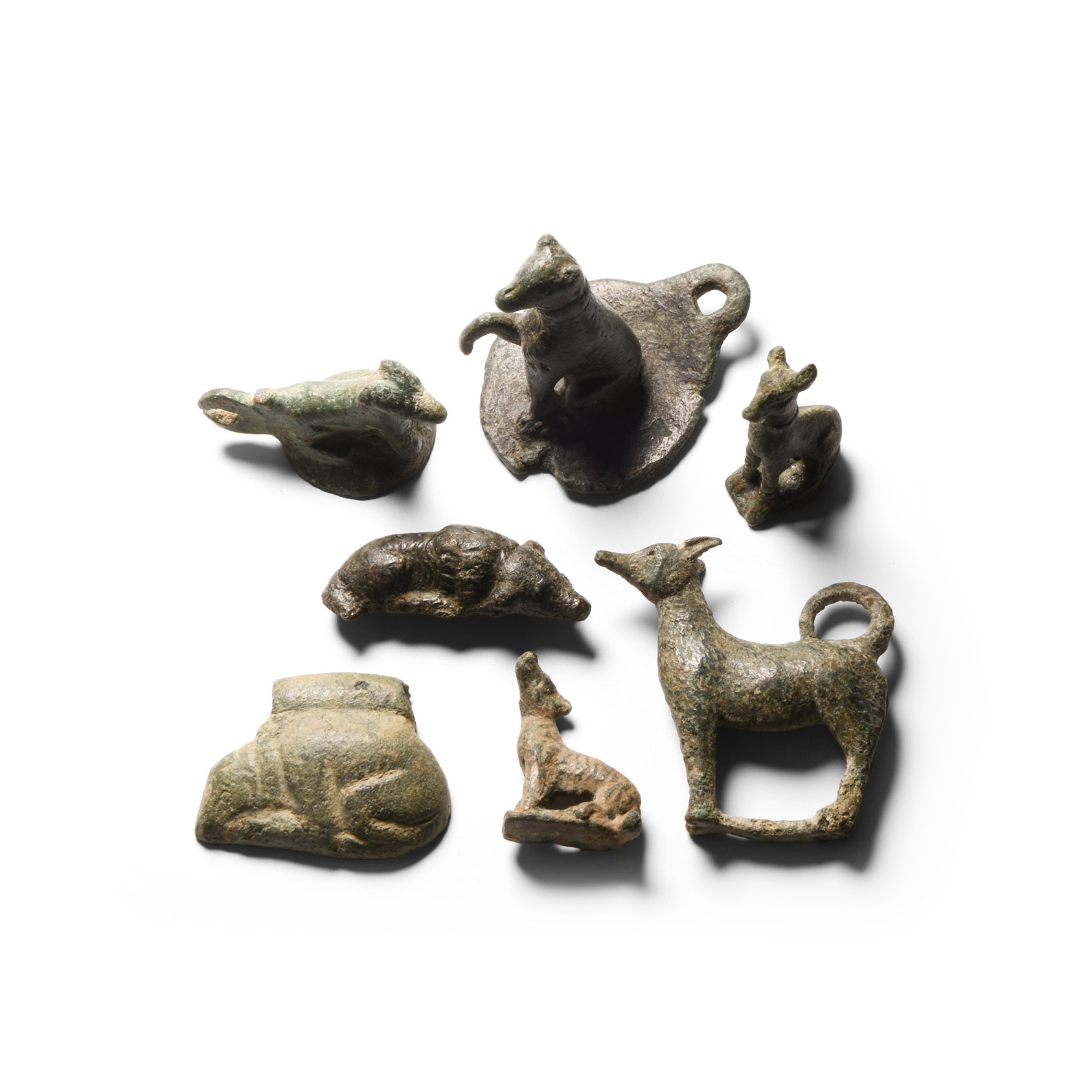 Roman Bronze Dog Collection