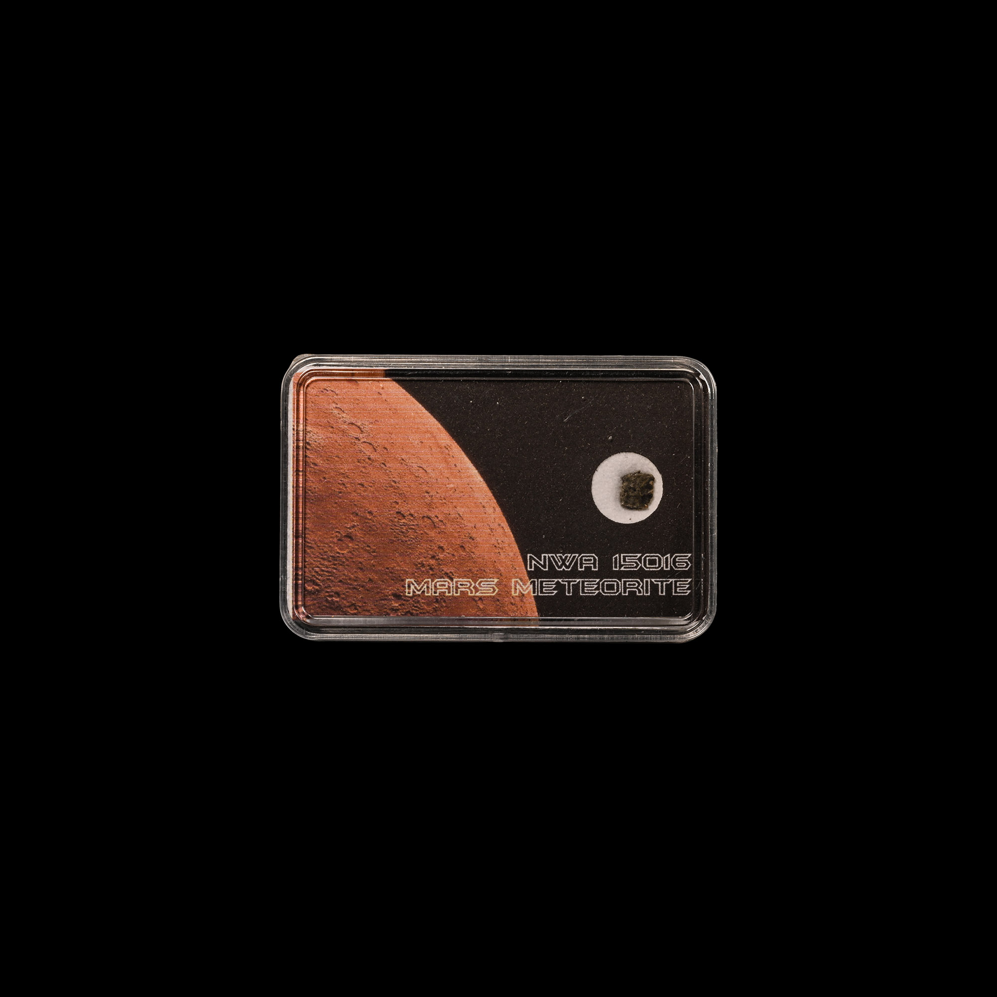 Natural History - NWA 15016 Mars Rock Meteorite
