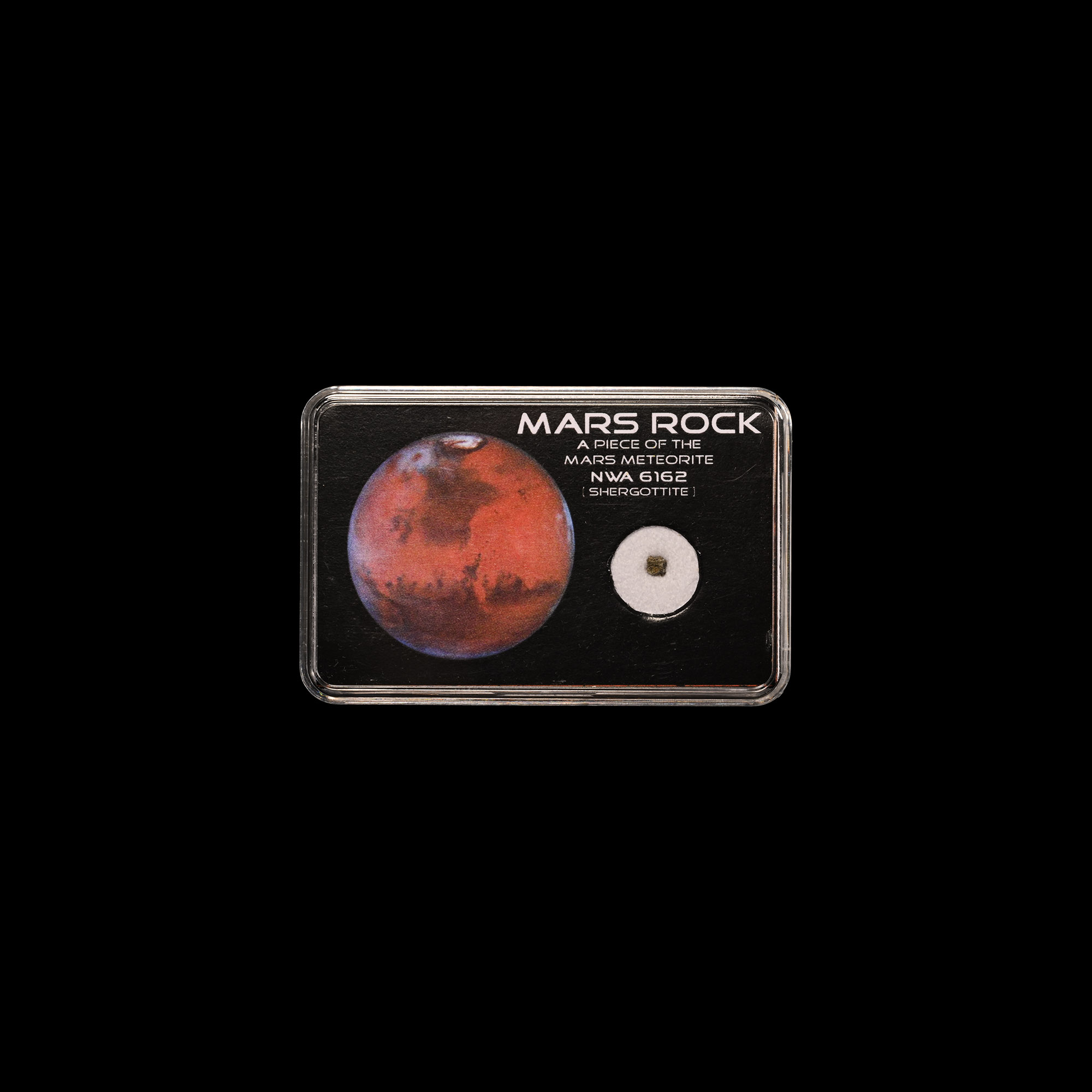 Natural History - NWA 6162 Mars Rock Meteorite