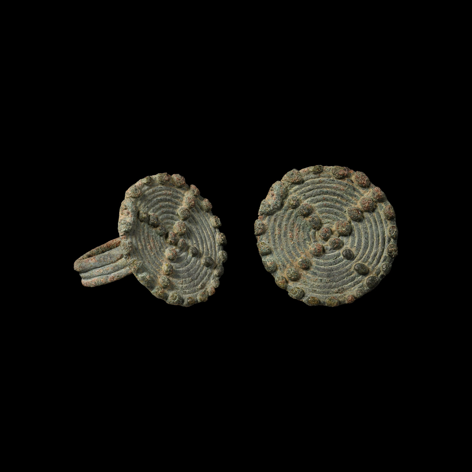 Amlash Decorated Bronze Ring