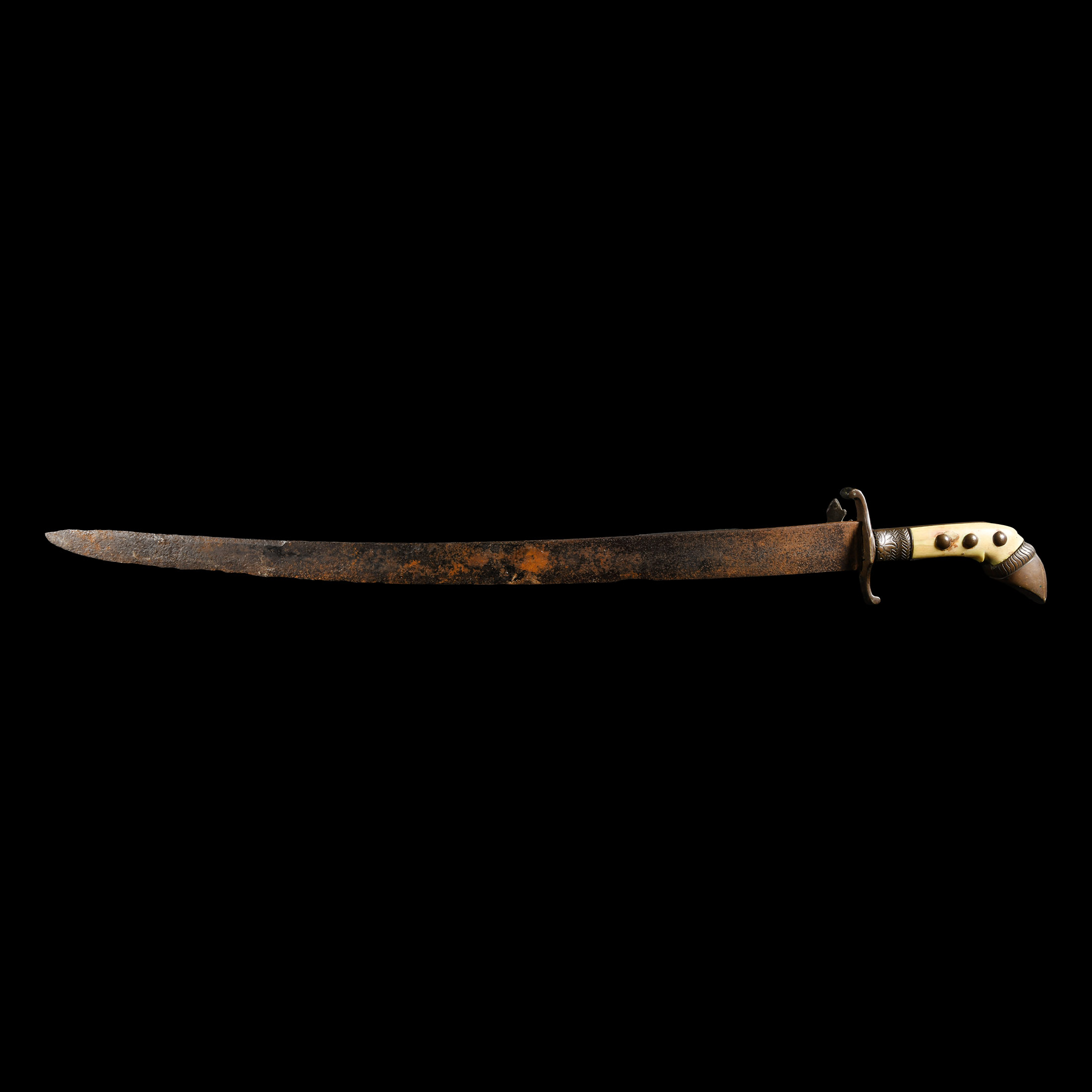 Mughal Dagger with Bone Handle