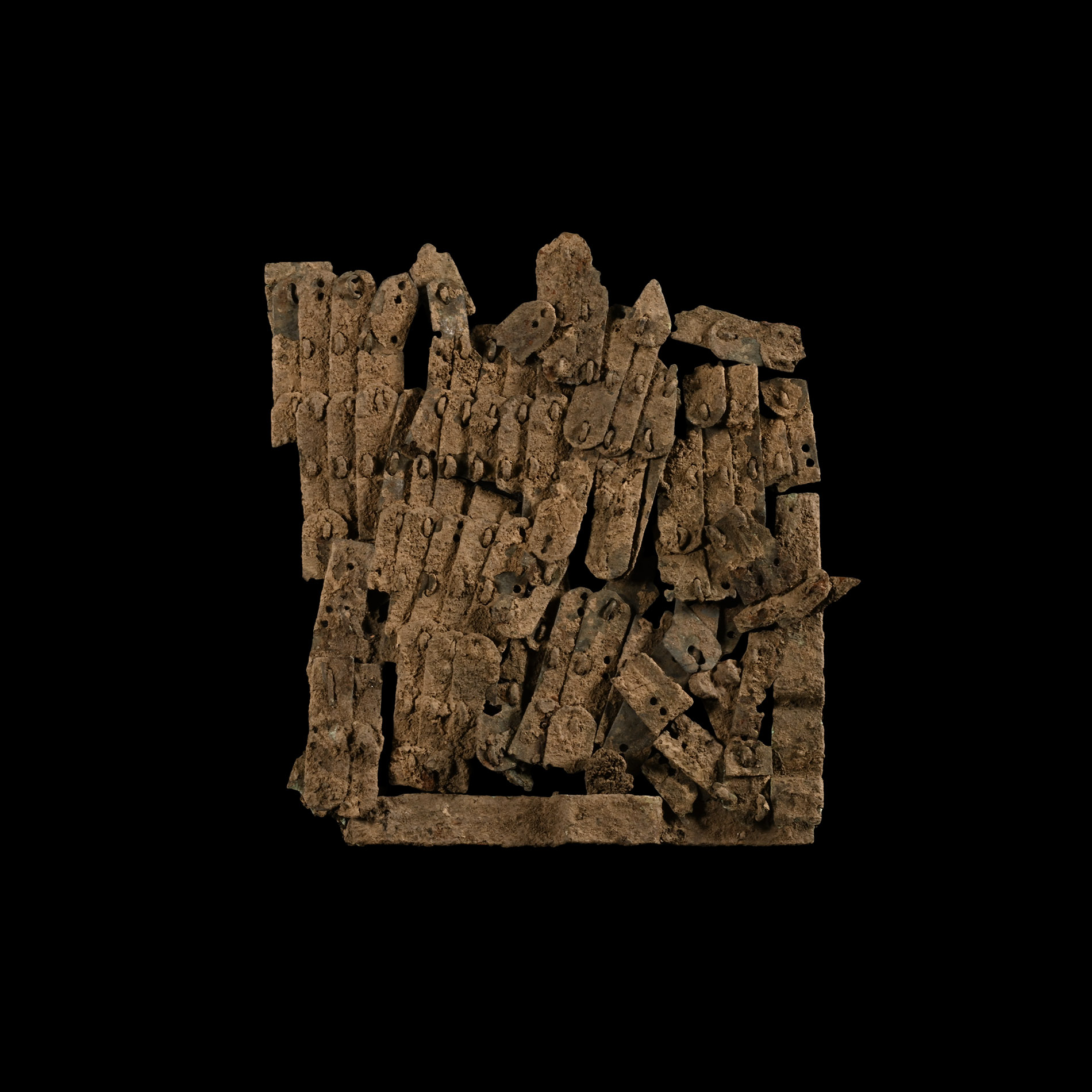 Roman Bronze Armour Squama Scales Group