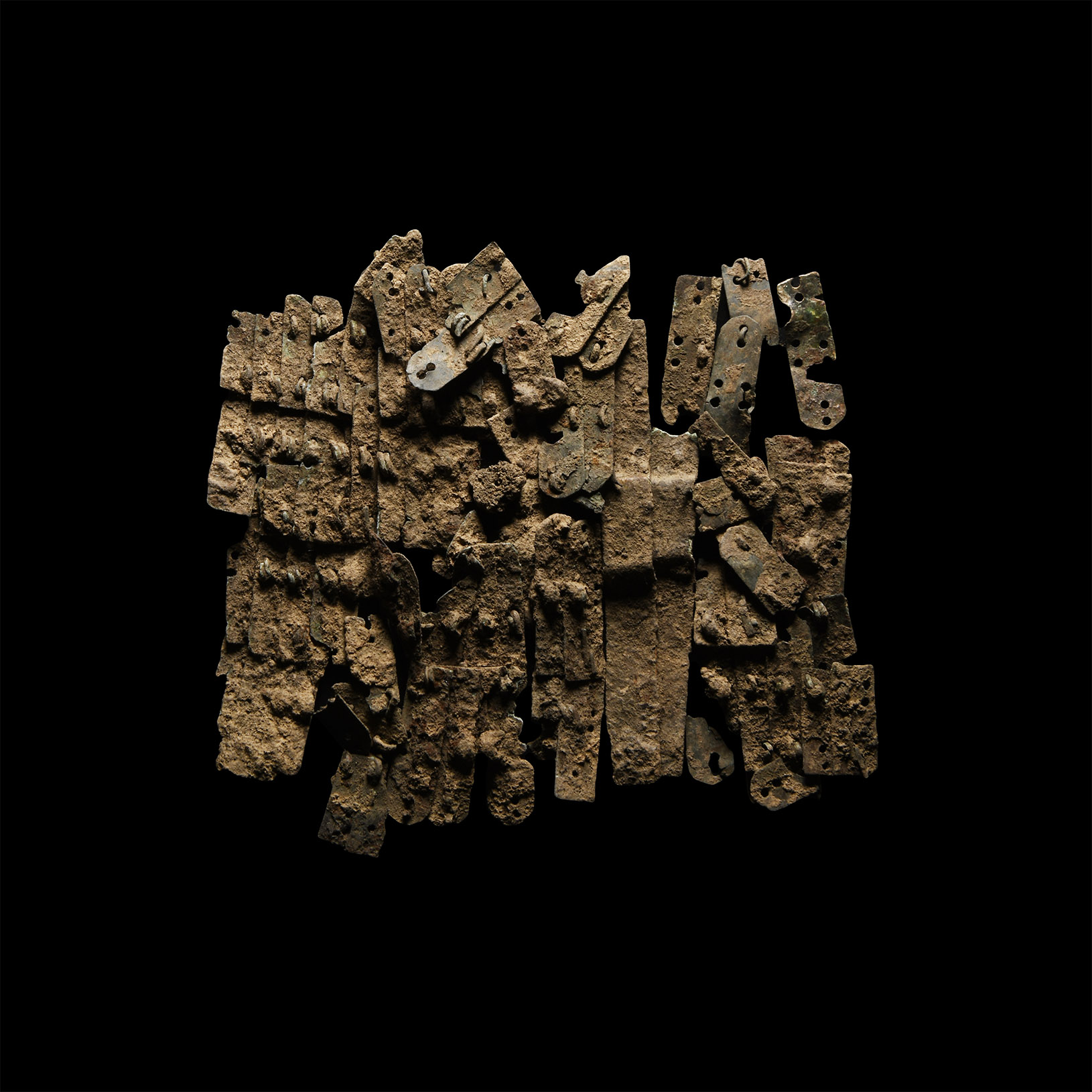 Roman Bronze Armour Squama Scales Group