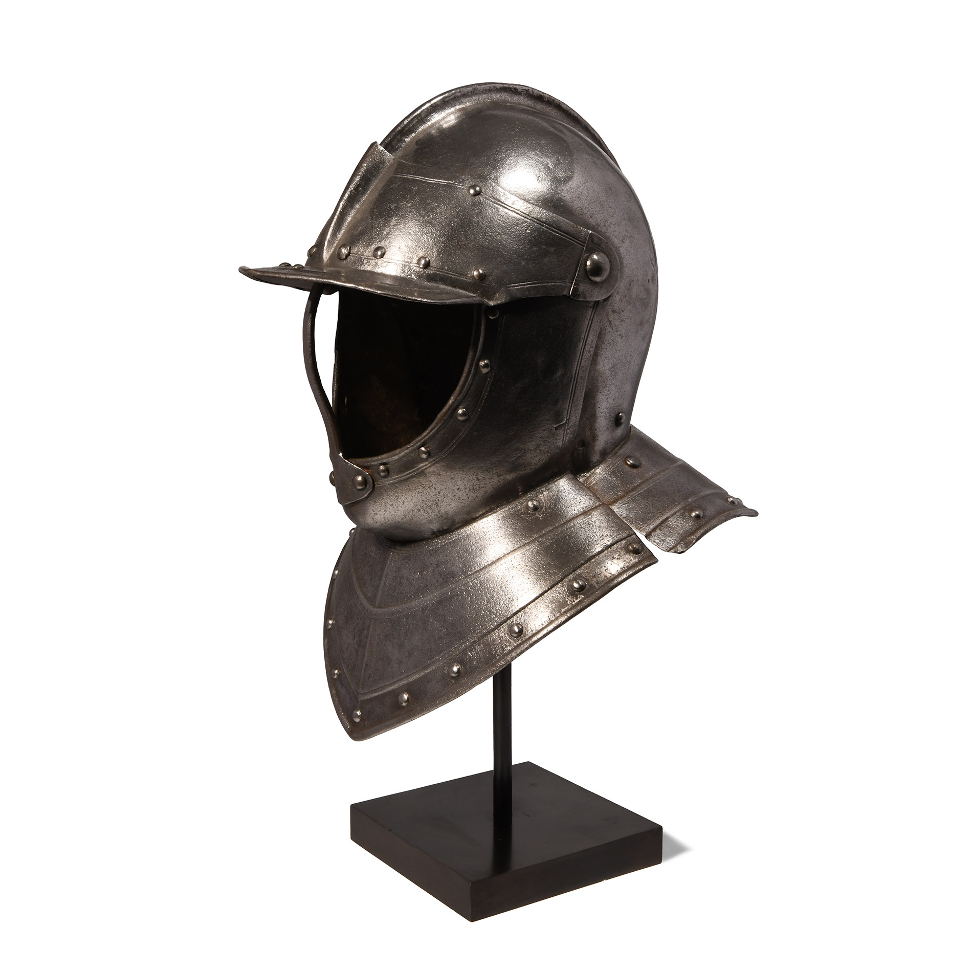 English Cuirassier Single Bar Burgonet