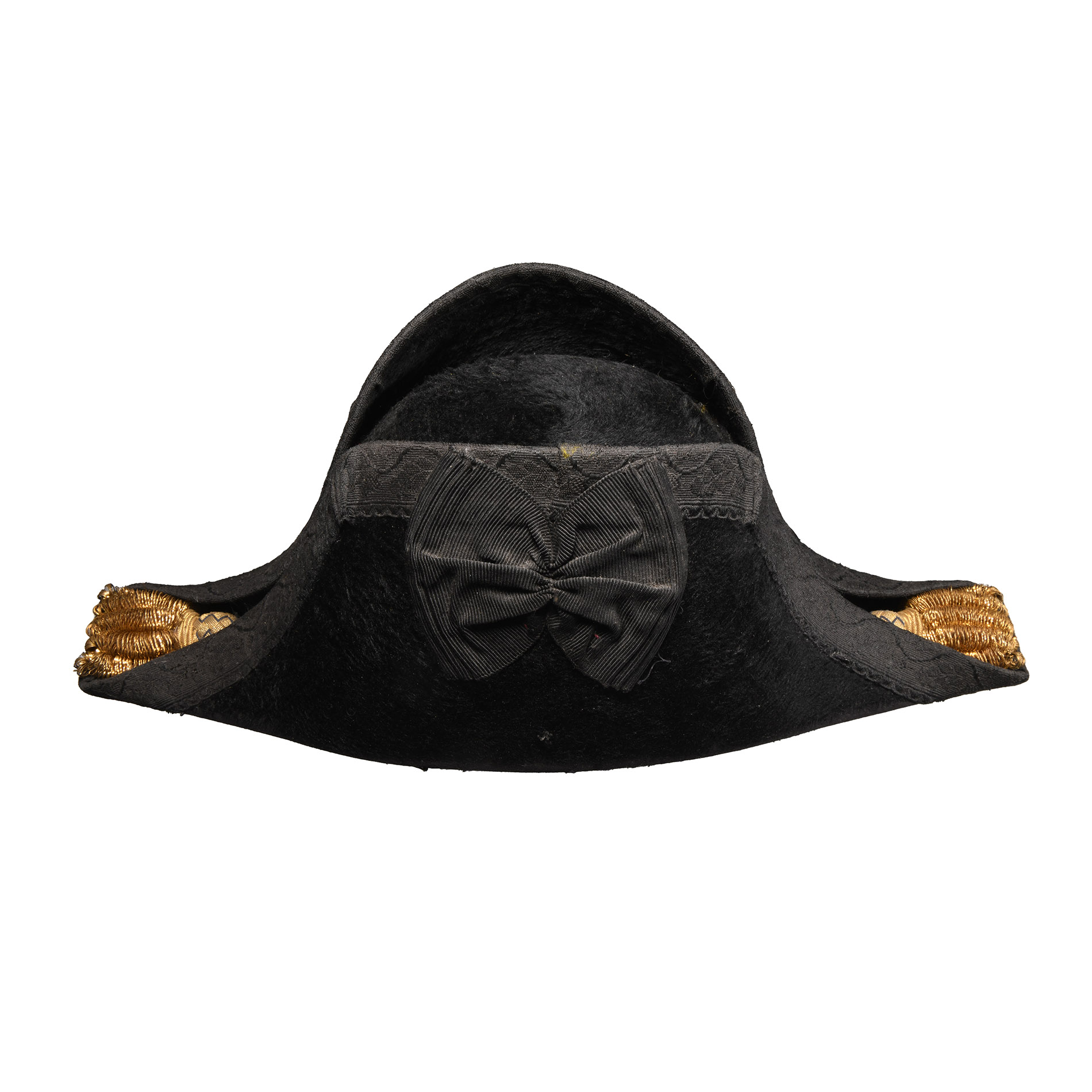 Admiral Thomas Leeke Massie Cased Cocked Naval Hat and Box