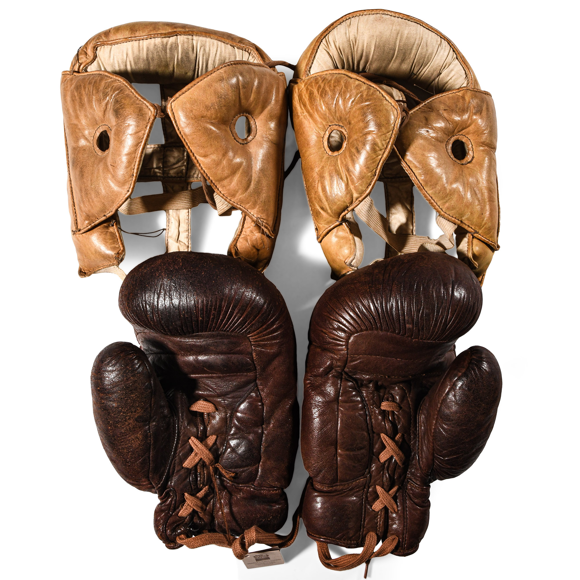 Boxing Head Protectors and Gloves
