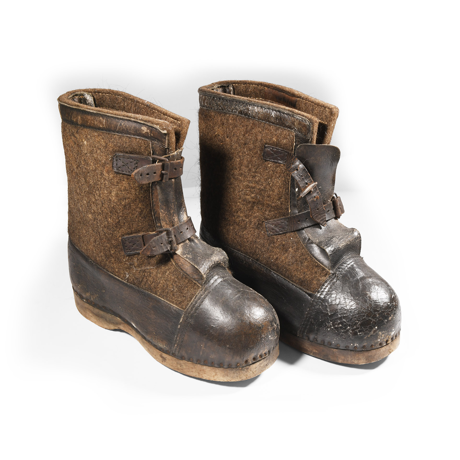 German WWII Winter Over Boots
