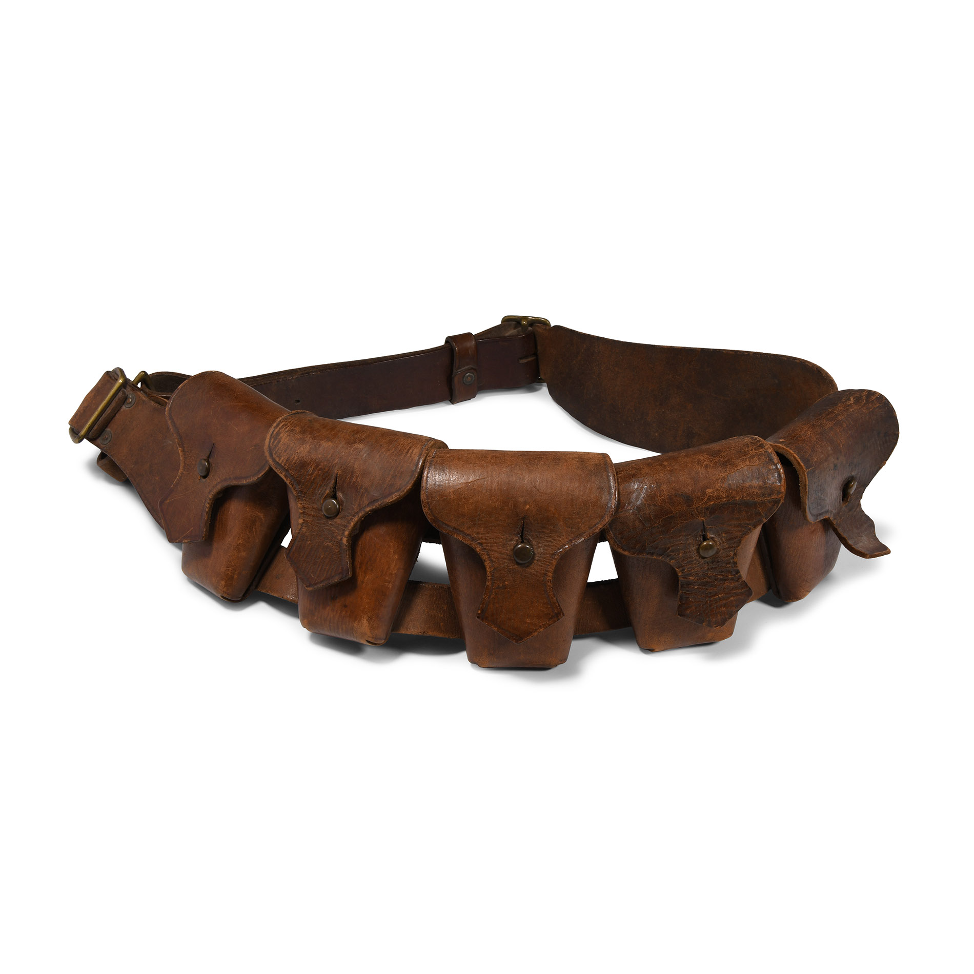 British Leather Ammunition Pouch Belt