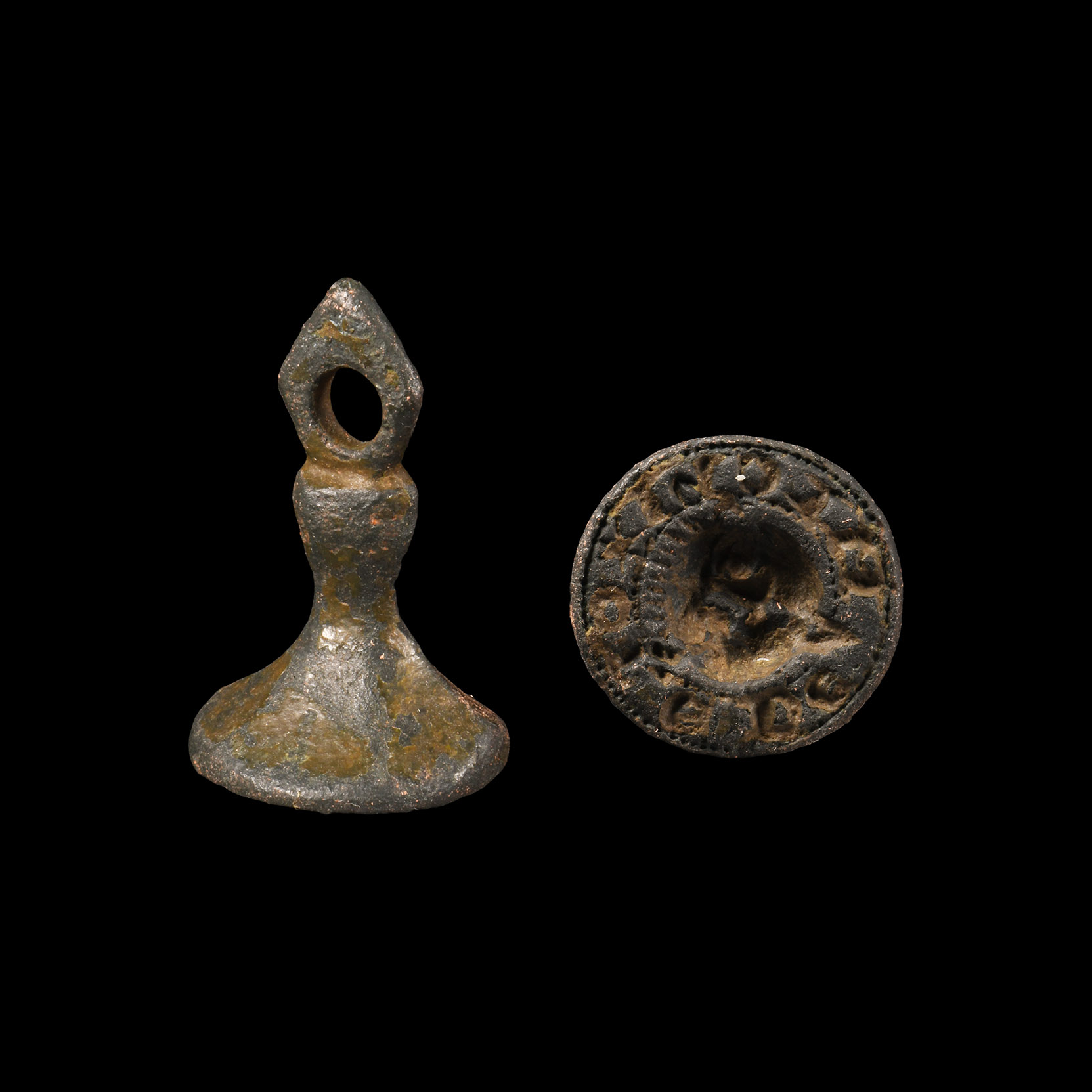 Medieval Lion Mask Seal Matrix