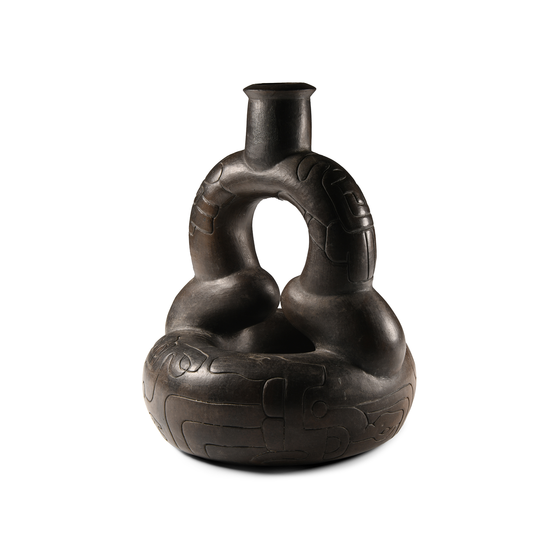 Moche Replica Stirrup Vessel