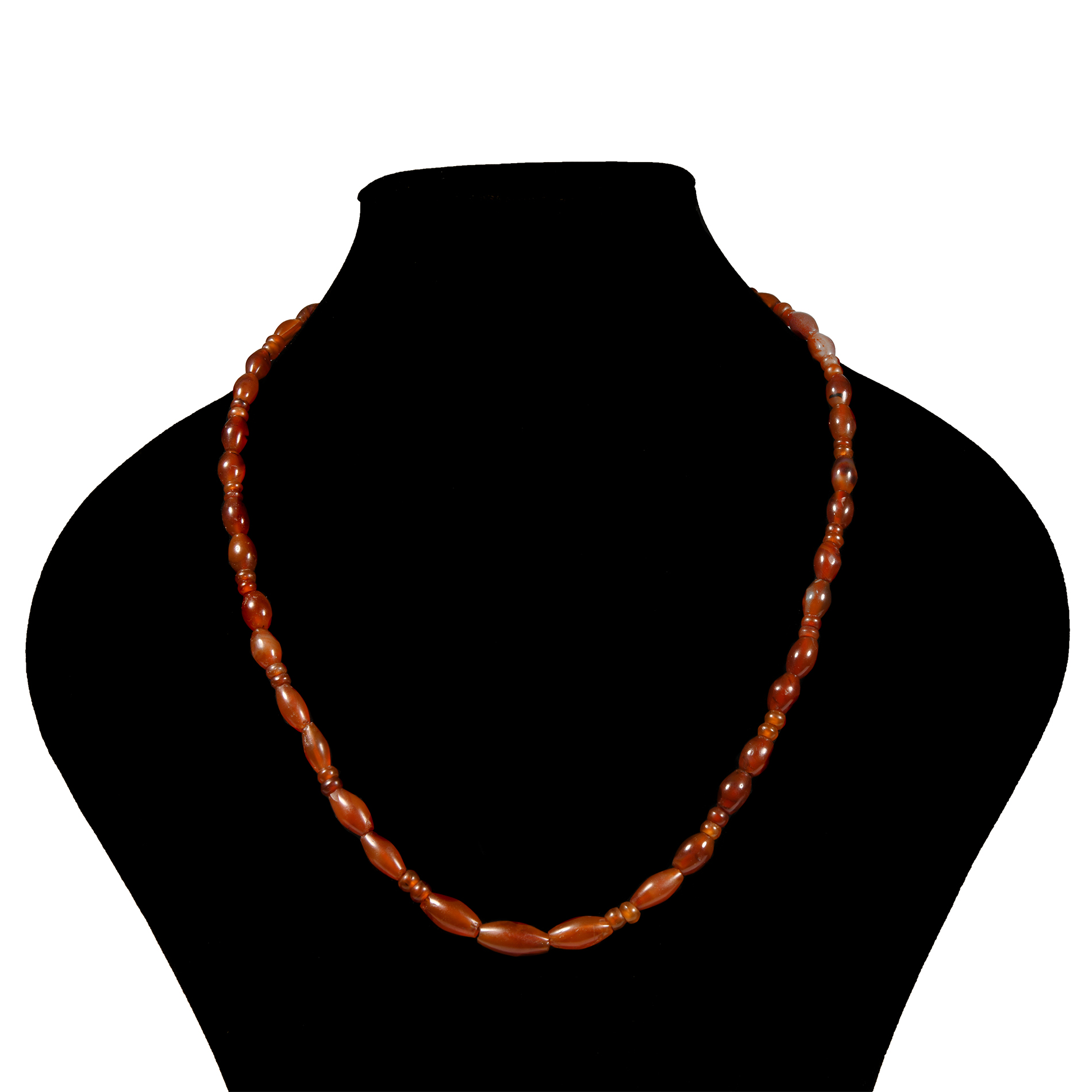 Carnelian Bead Necklace