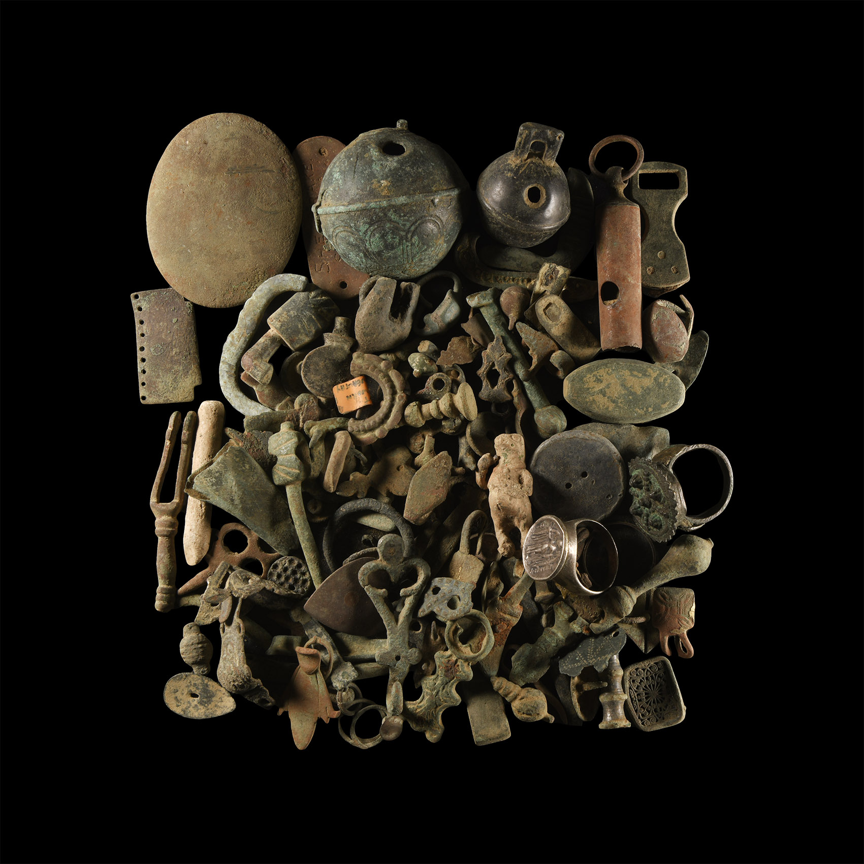 Medieval and Later Bronze Artefact Group