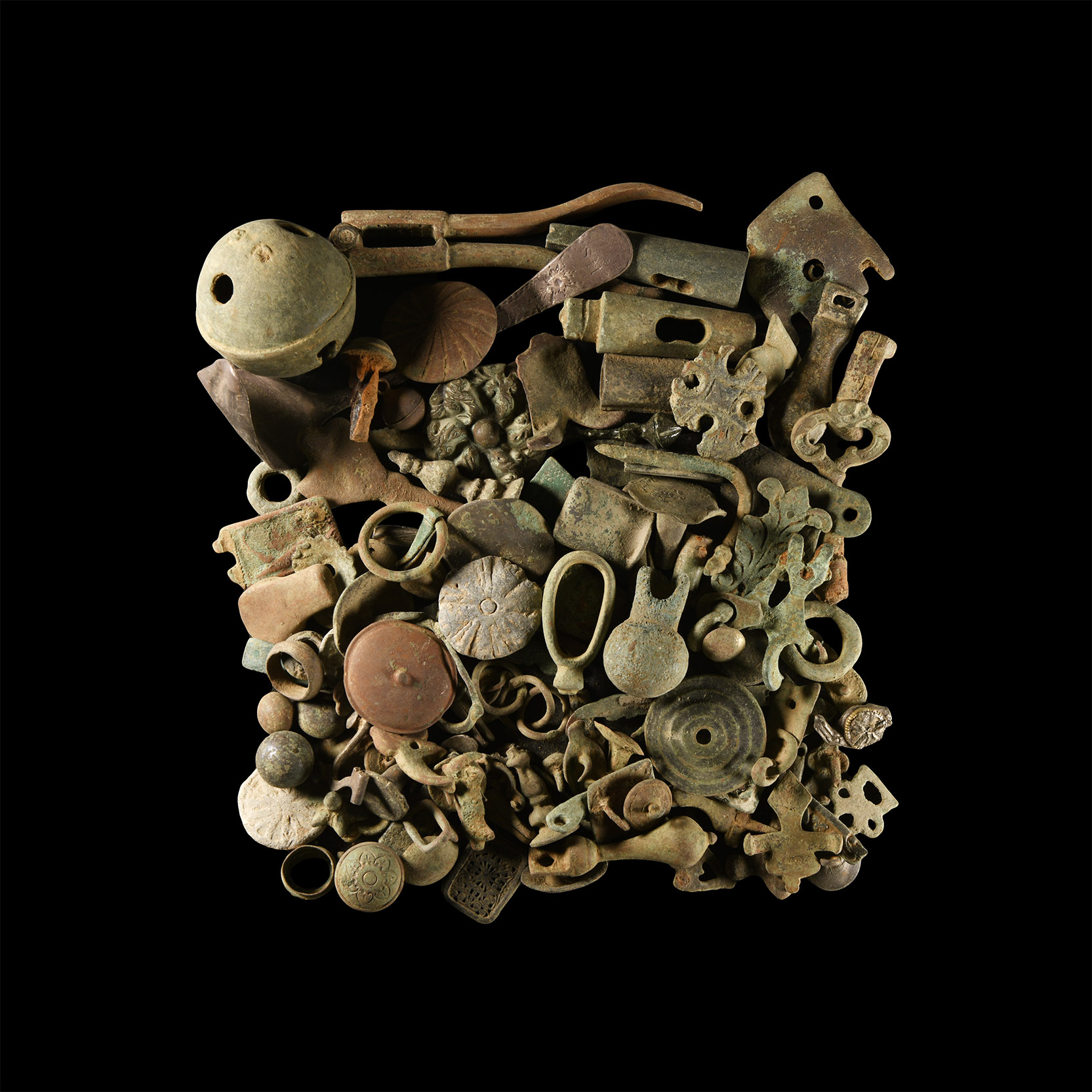 Medieval and Later Bronze Artefact Group