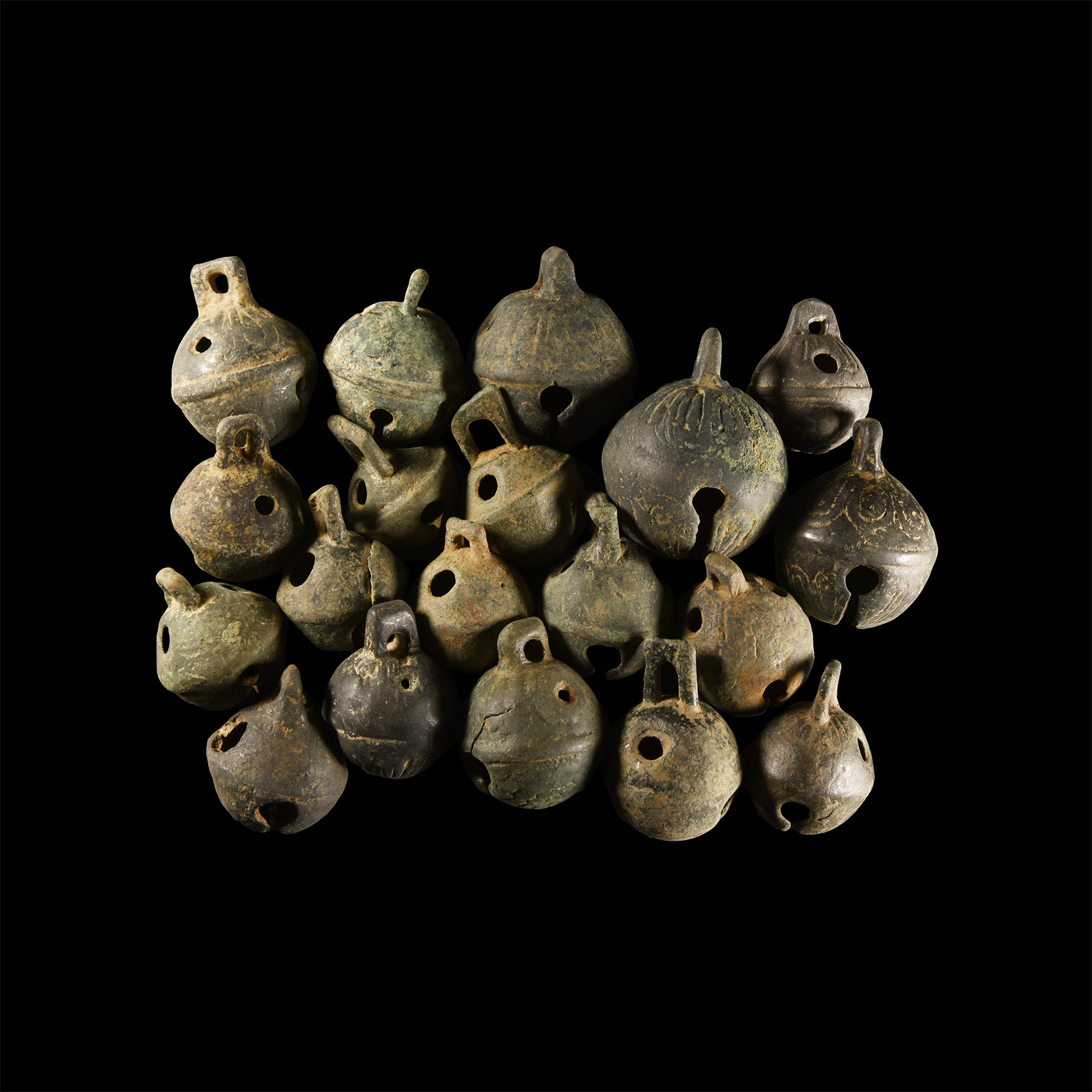 Post Medieval Bronze Crotal Bell Collection