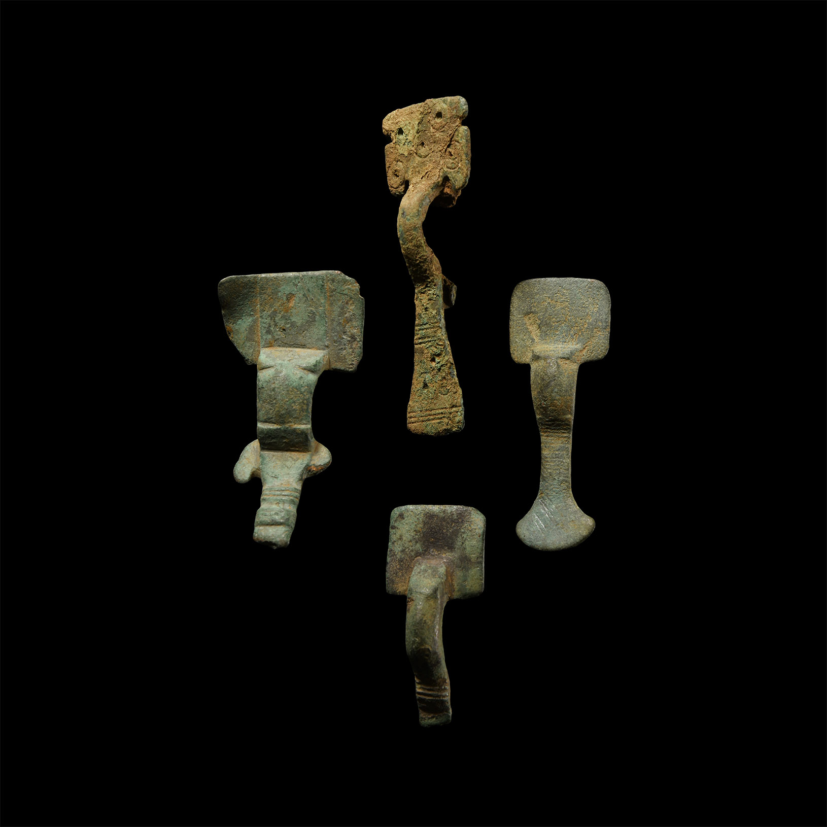 Anglo-Saxon Bronze Long Brooch Collection