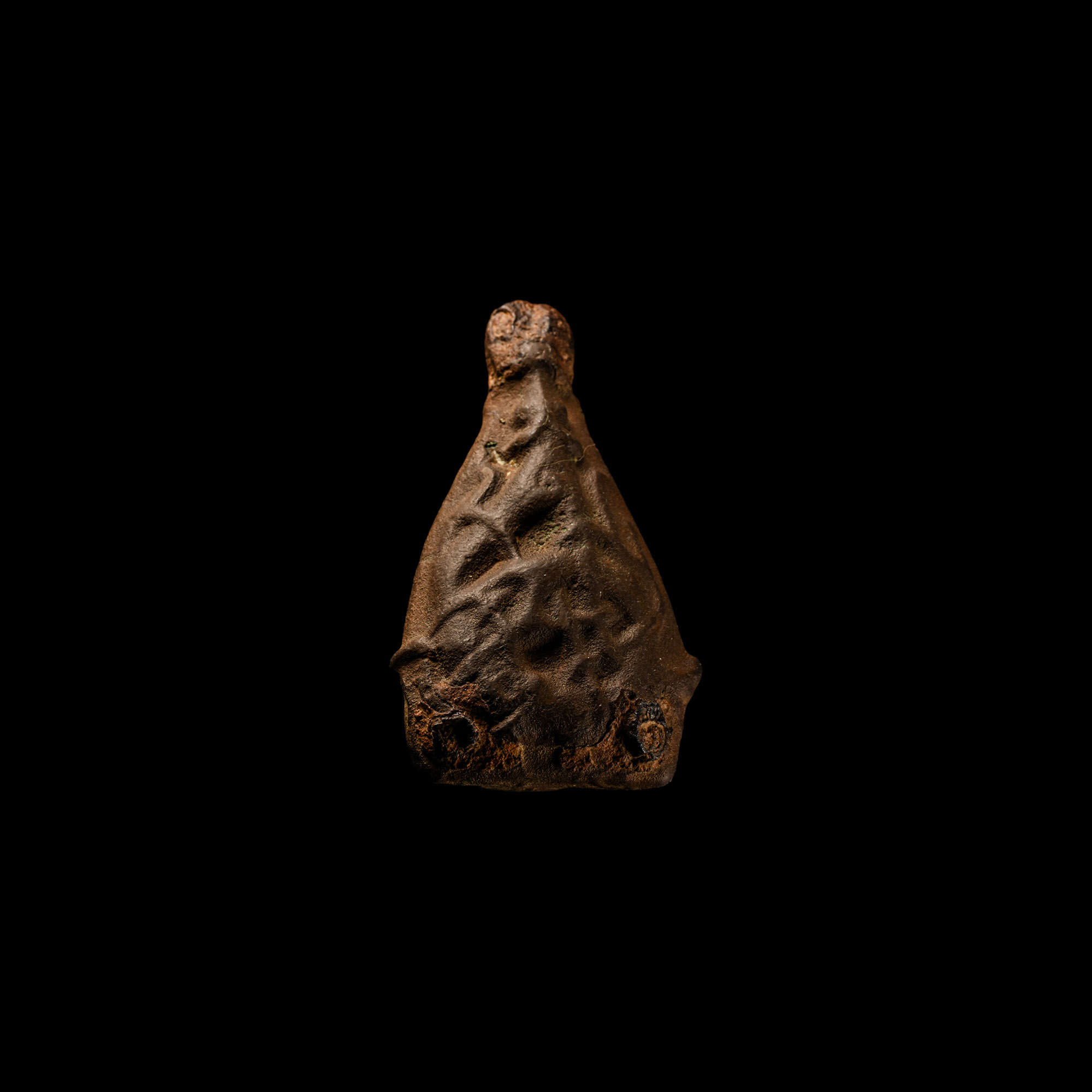 Anglo-Scandinavian Viking Bronze Urnes Style Entwined Beast Stirrup Mount
