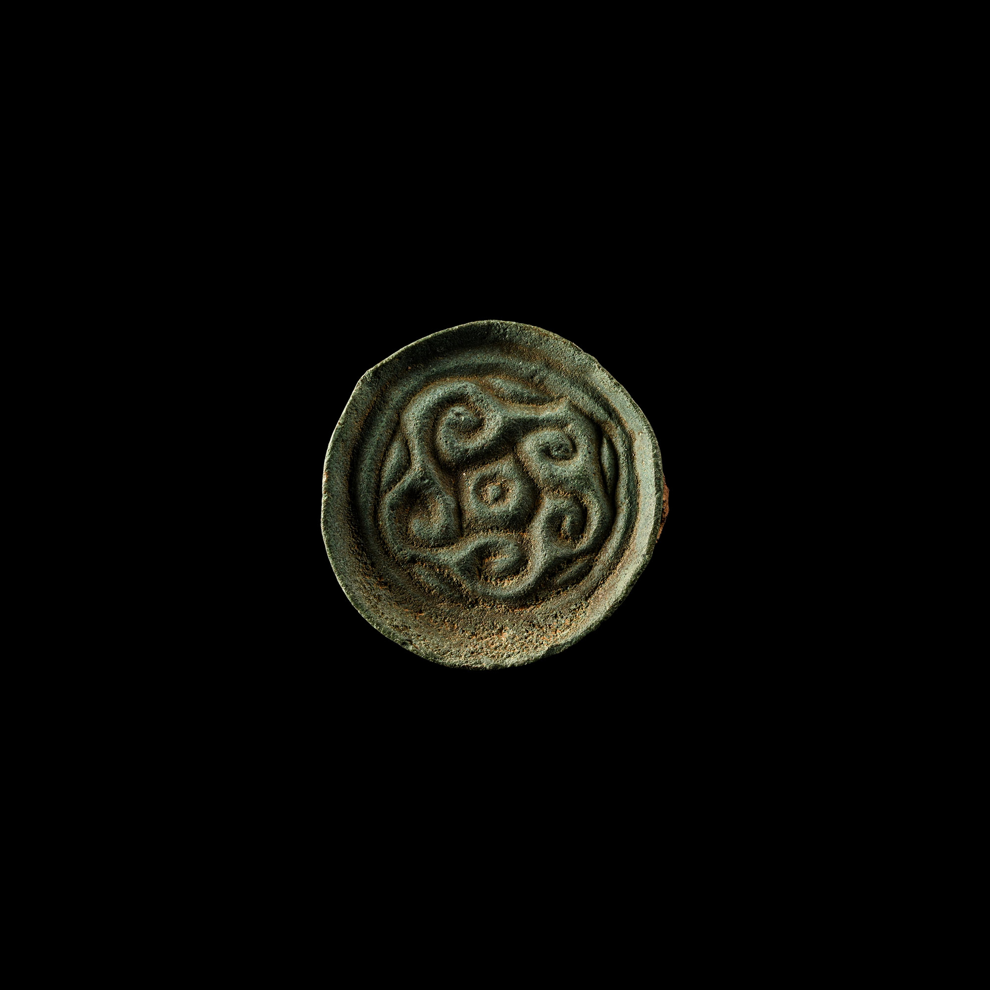 Anglo-Saxon Bronze Saucer Brooch
