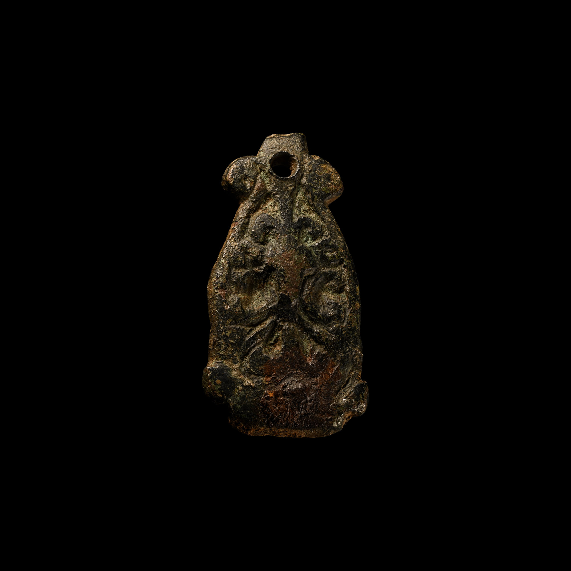 Viking Bronze Stirrup Mount
