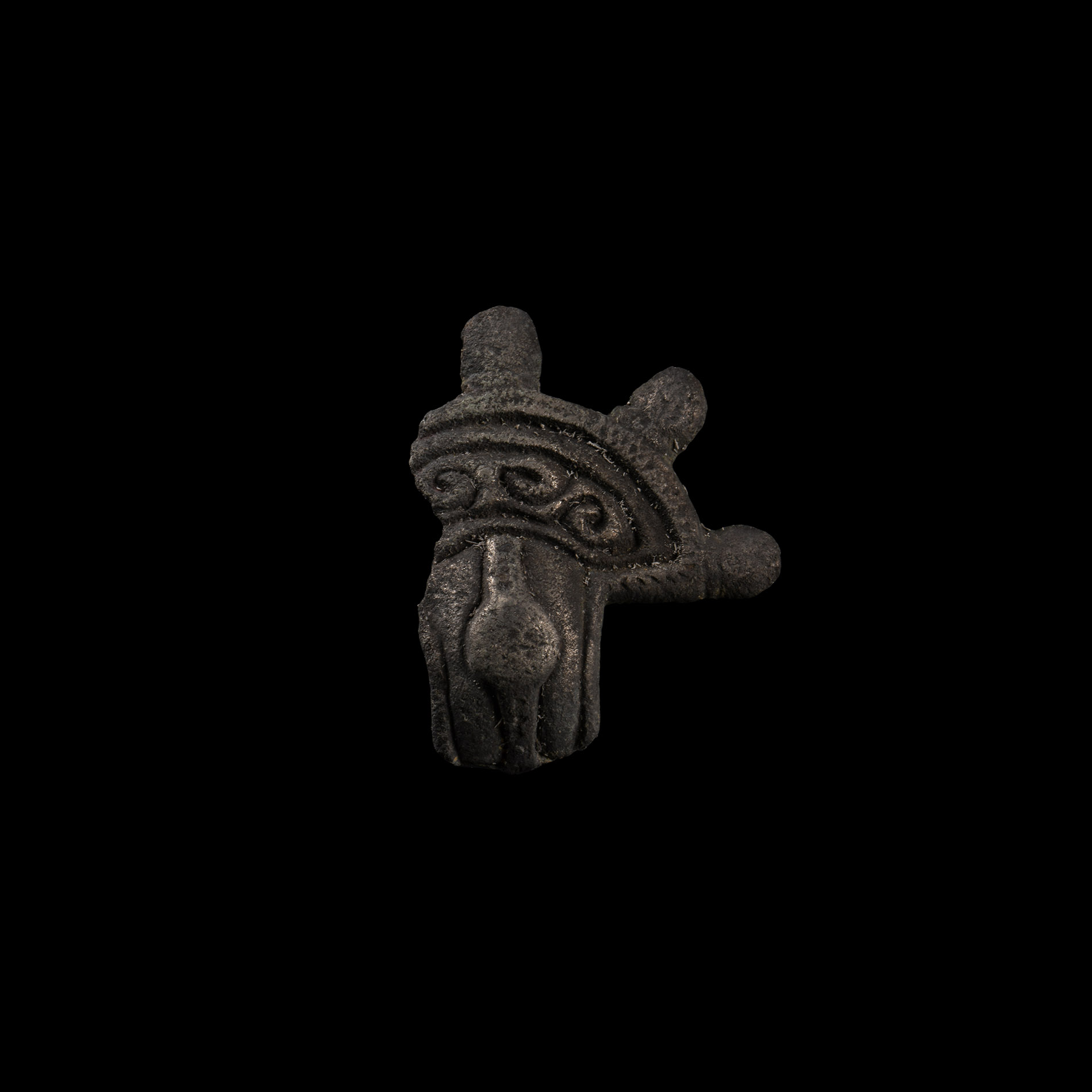 'The Boxford' Frankish Silver Published Radiate Brooch Fragment