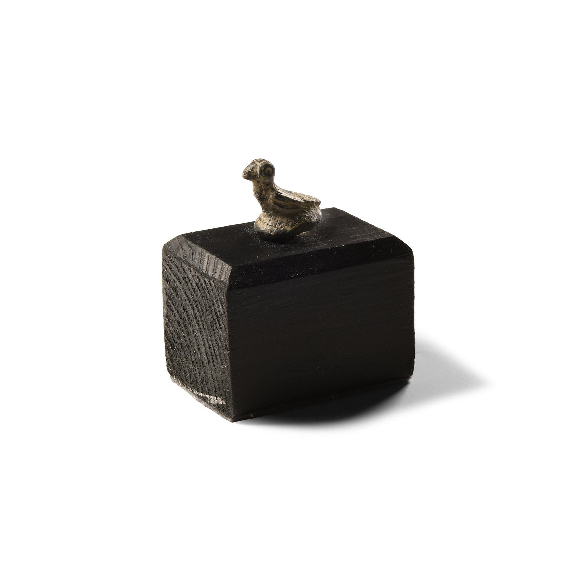Greek Bronze Owl Finial