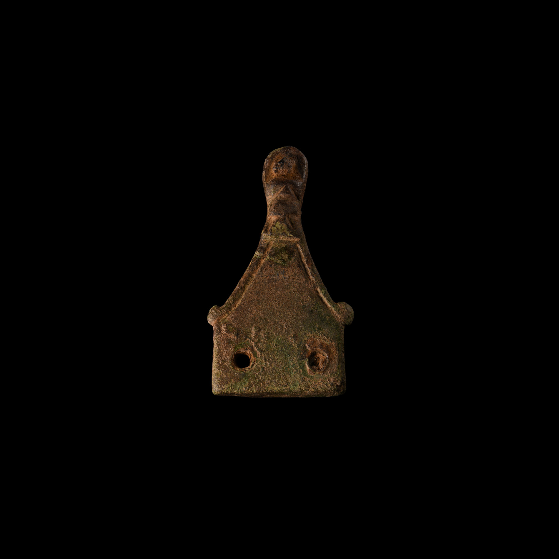 Anglo-Scandinavian Viking Bronze Stirrup Mount