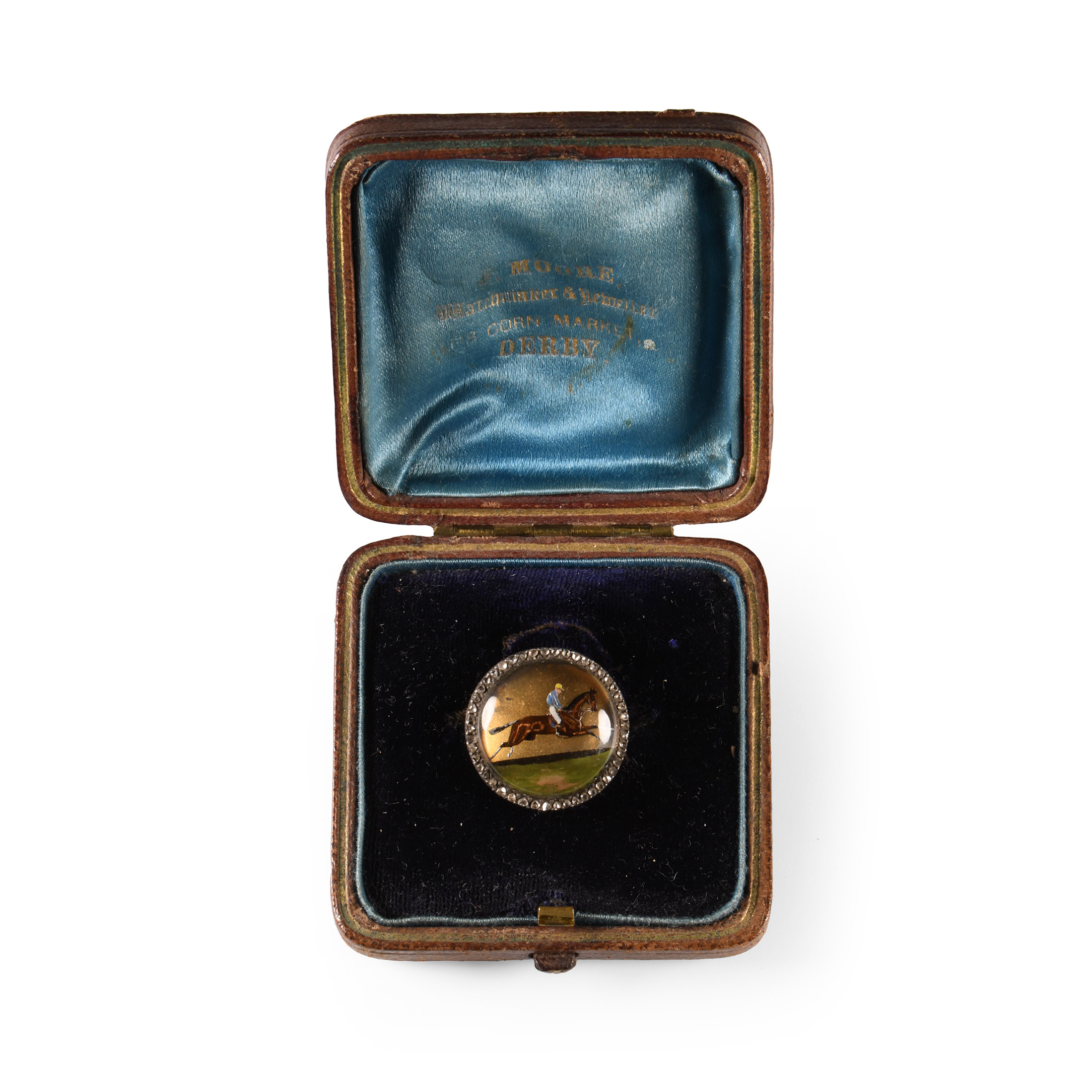 Racing Horse Owner's Jewel with Diamonds