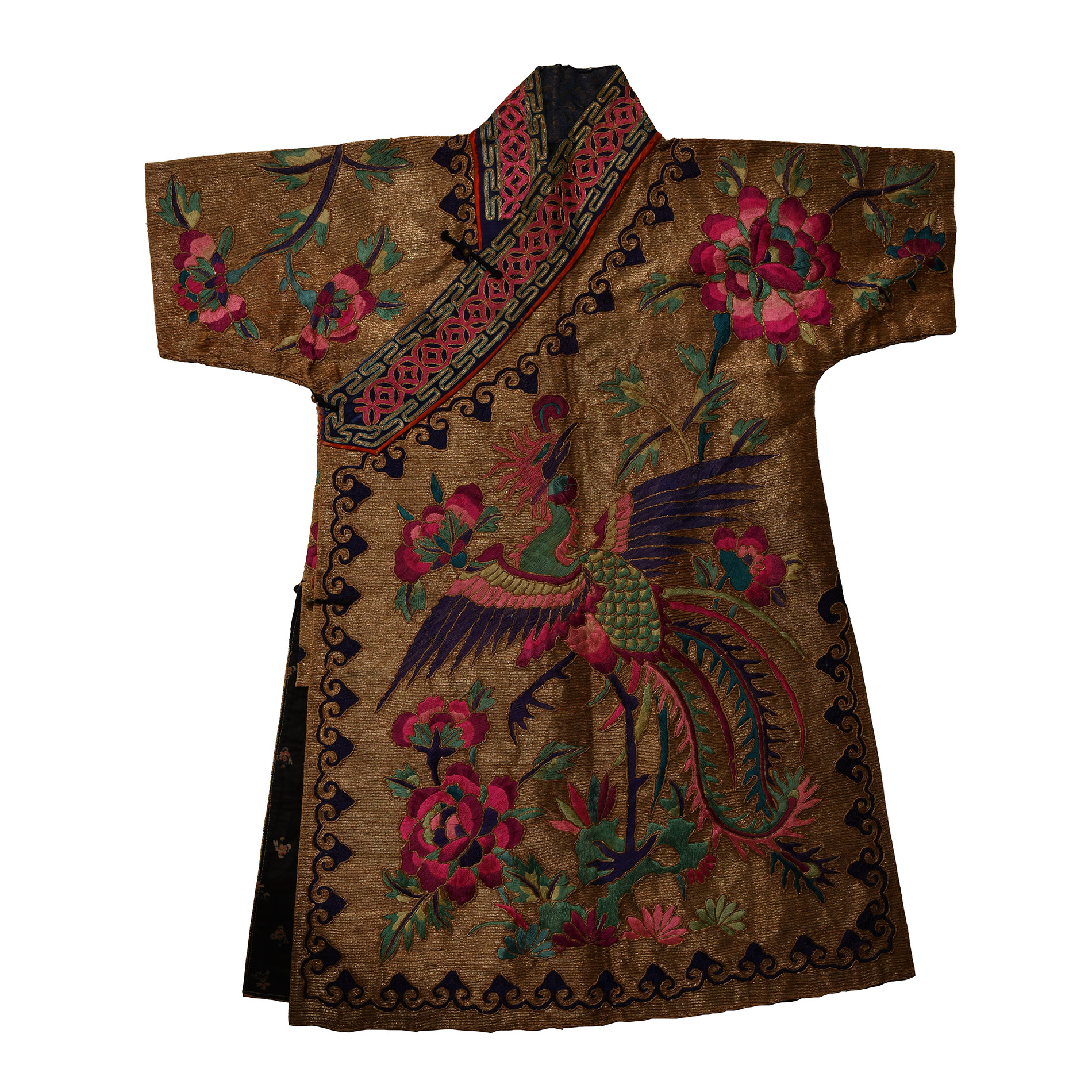 Sino-Tibetan Embroidered Chupa Robe