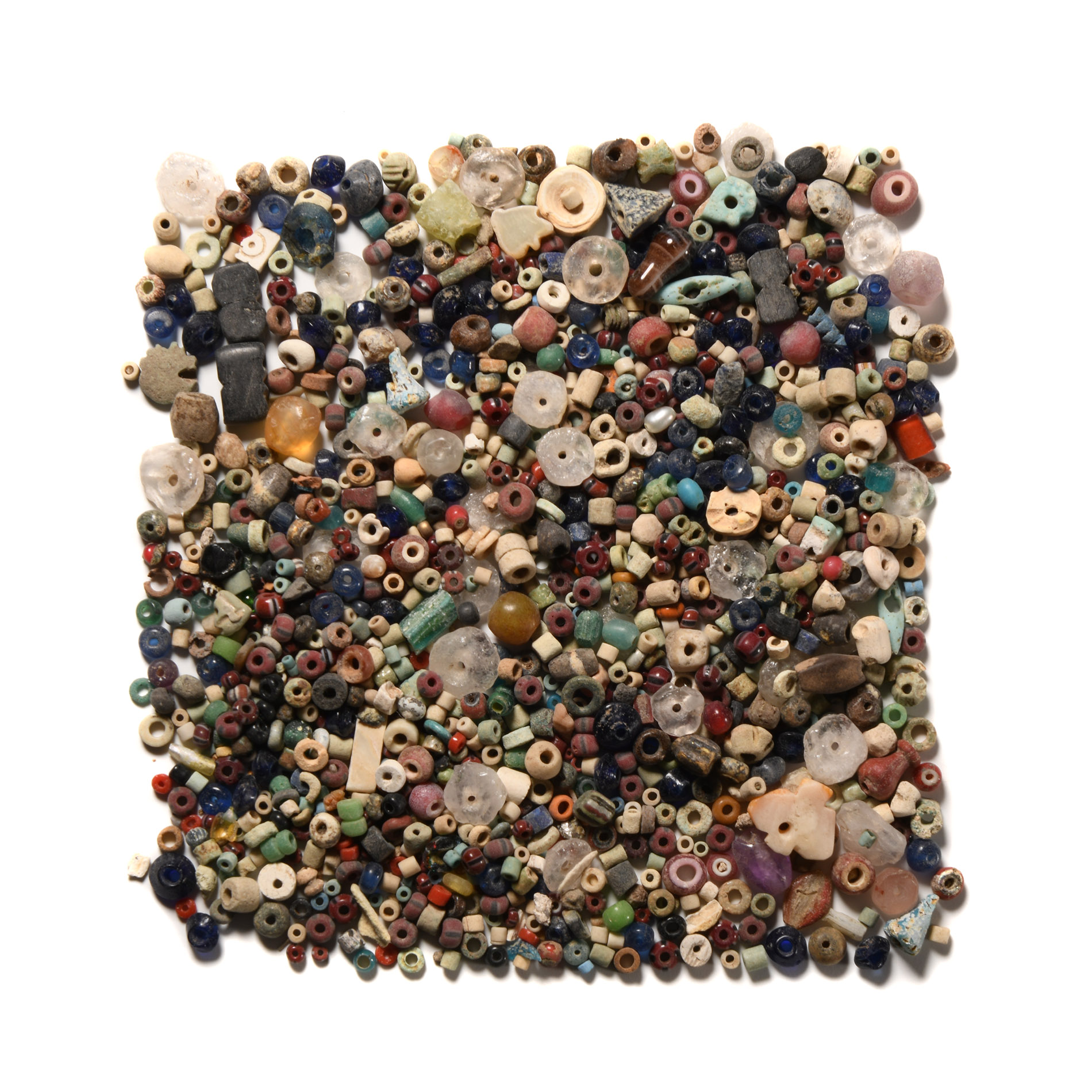 Egyptian and Other Glass and Stone Bead Group