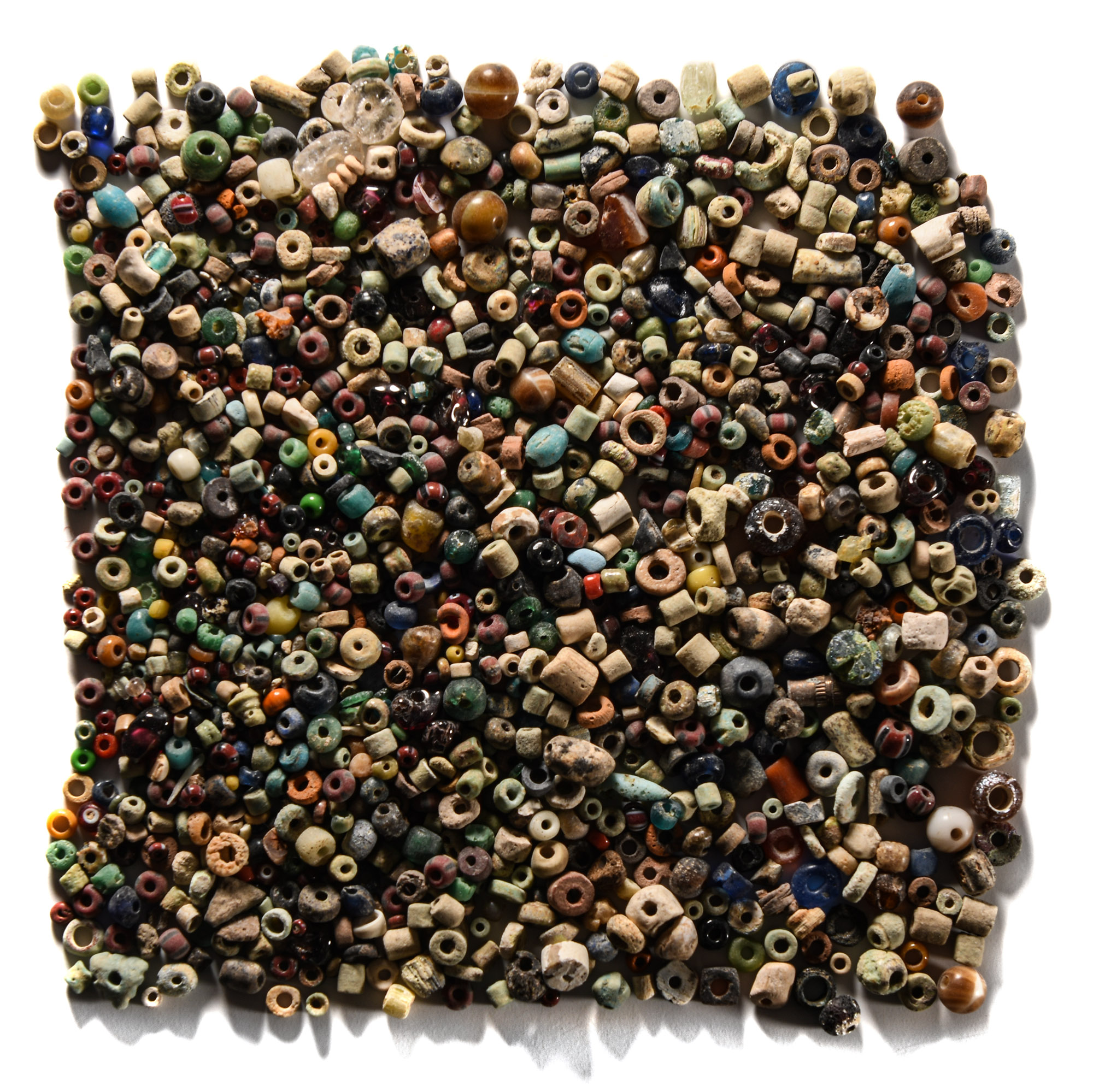 Egyptian and Other Glass and Stone Bead Group